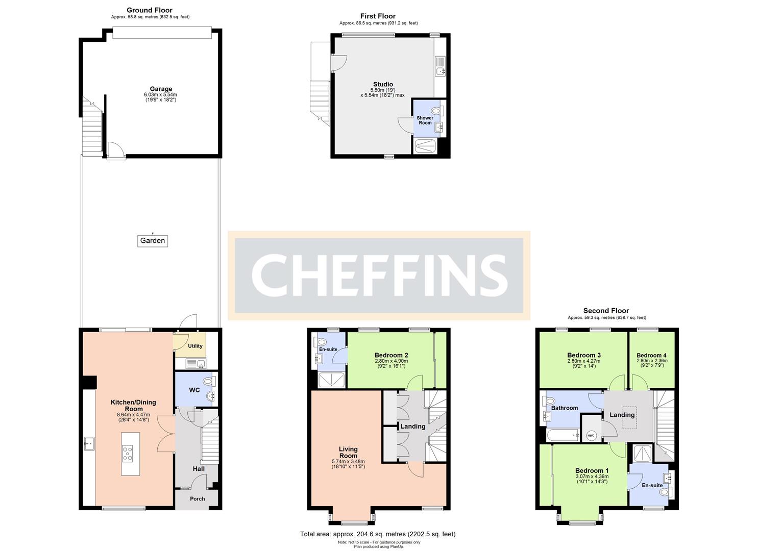 50, Knightly Avenue, Cambridge floorplan