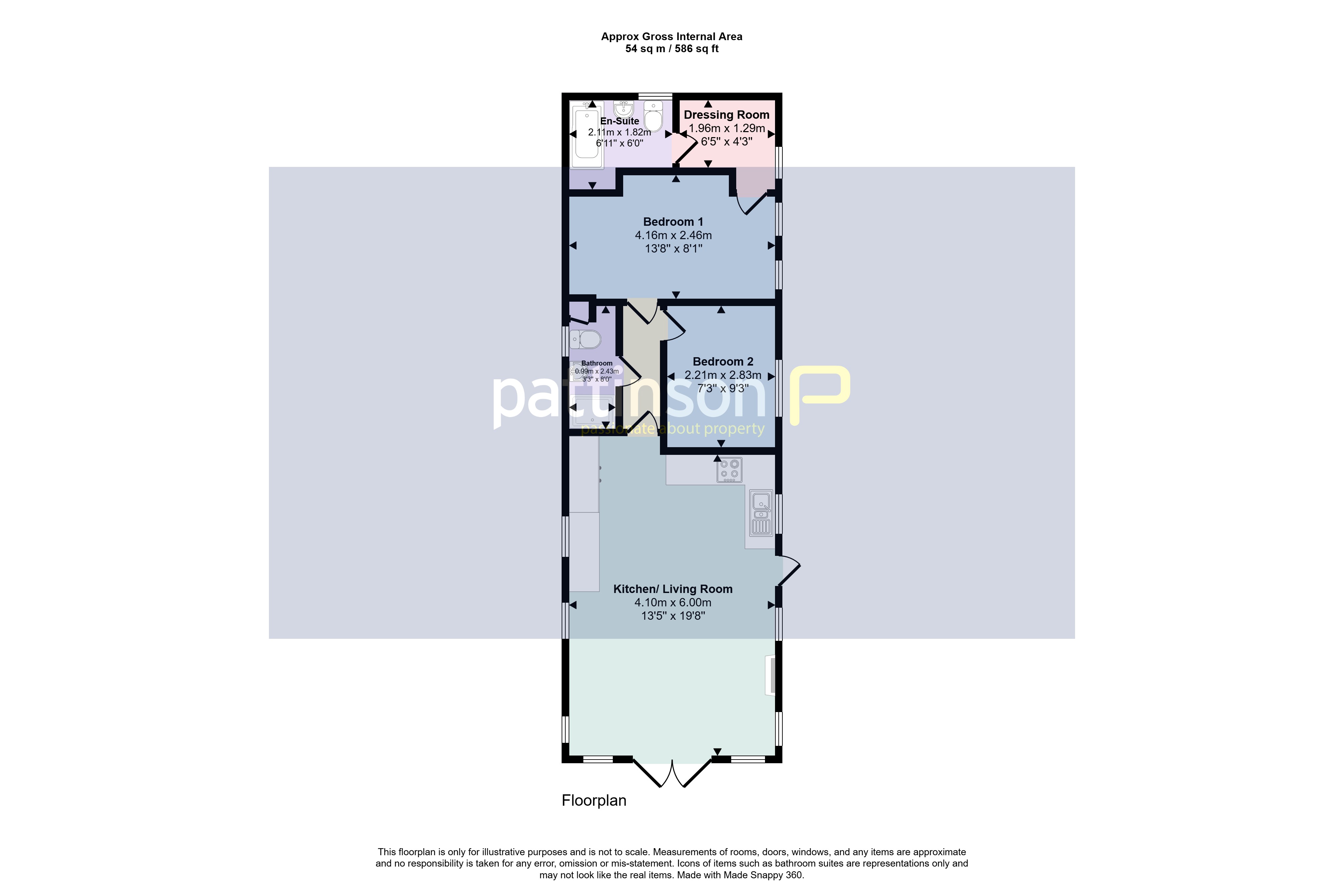 Beaumont - 14 Heathergate Boutique Holiday Park, Lowgate, Hexham floorplan