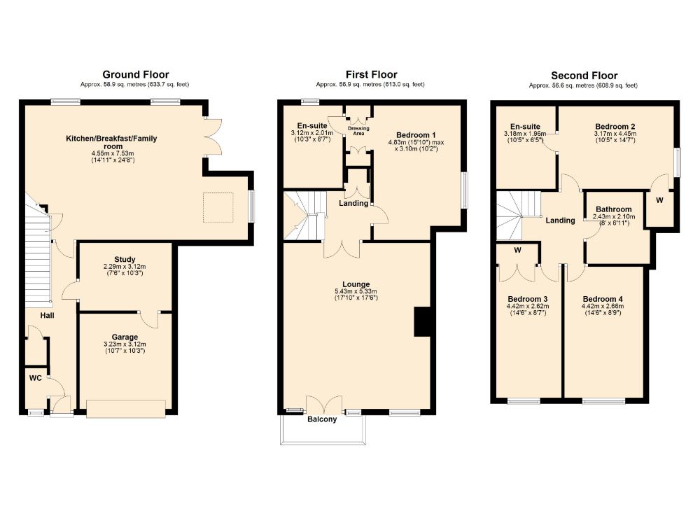 4 Bedrooms  for sale in Mackintosh Square, 548 Wellingborough Road, Northampton NN3