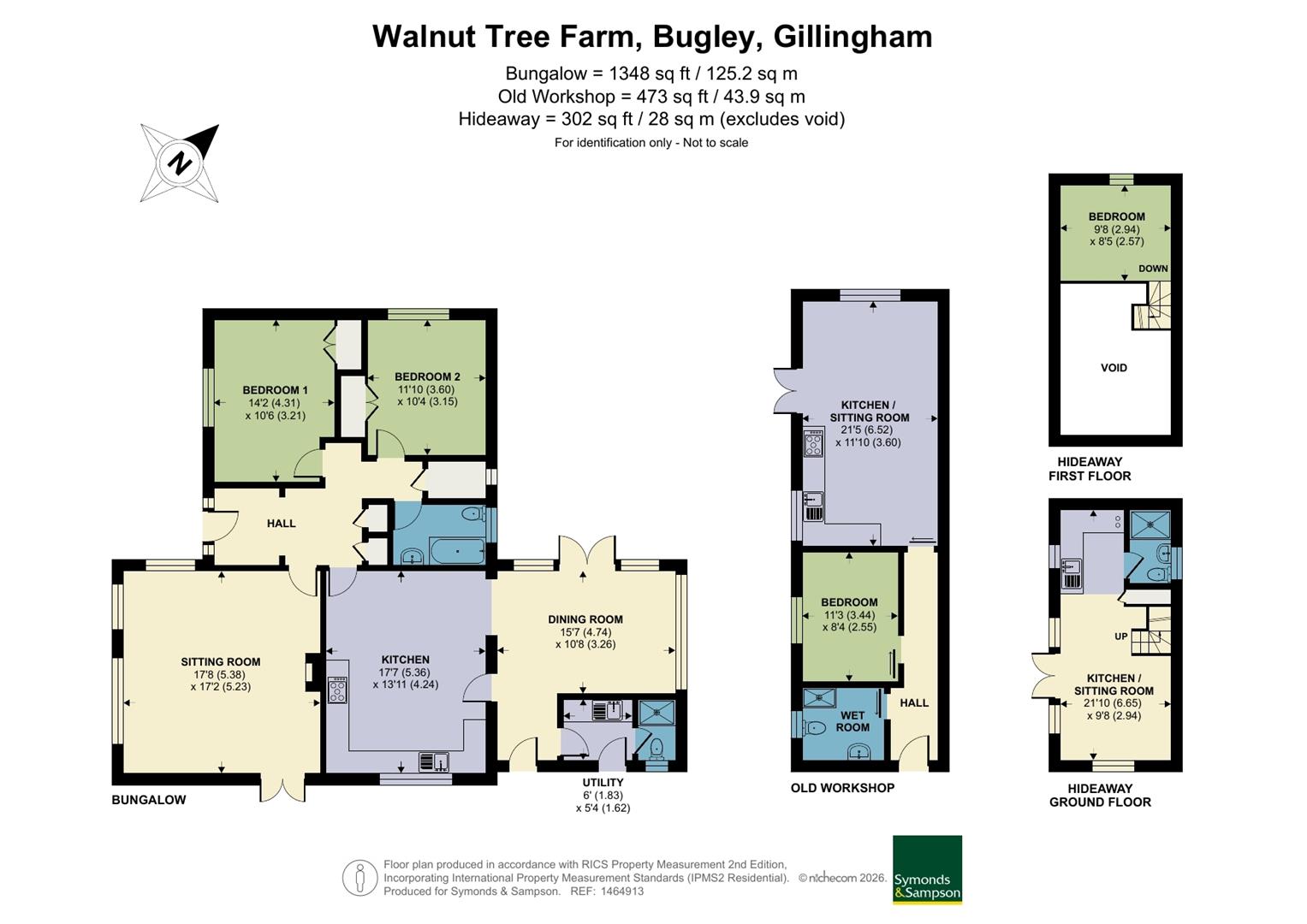 Walnut Tree Farm, Nations Road, Gillingham floorplan