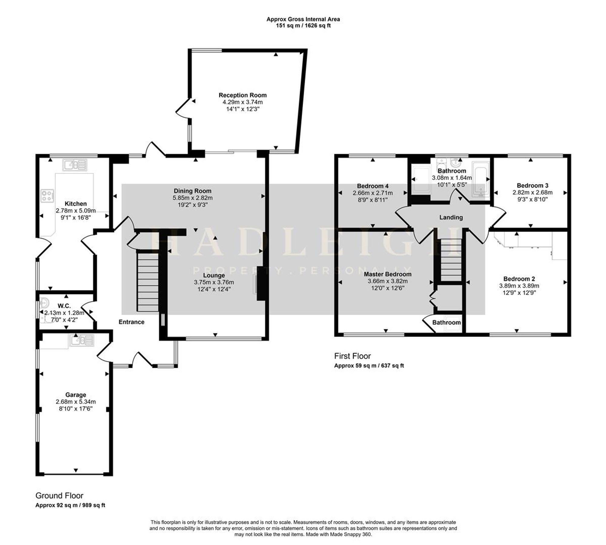 21 Augustus Road, Birmingham floorplan