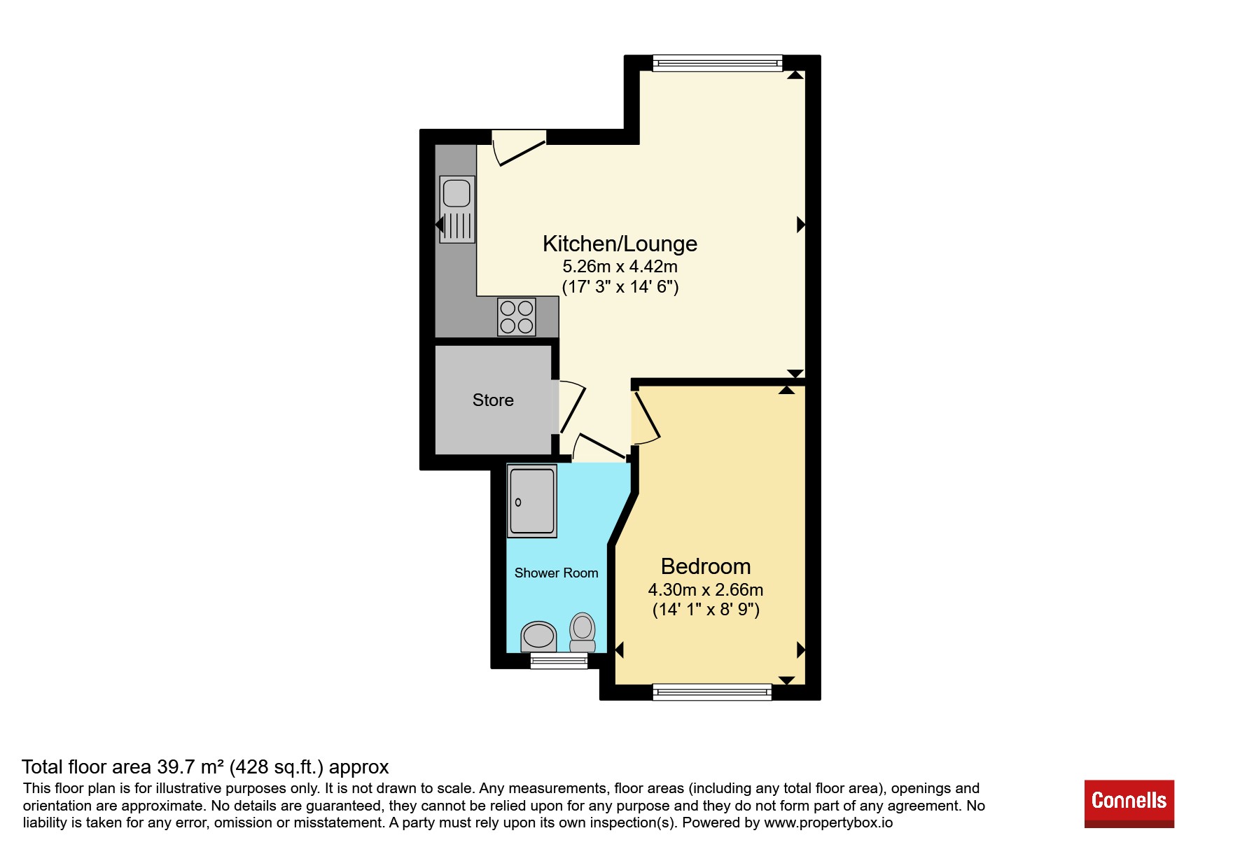 40, Wheel Lane, Lichfield floorplan