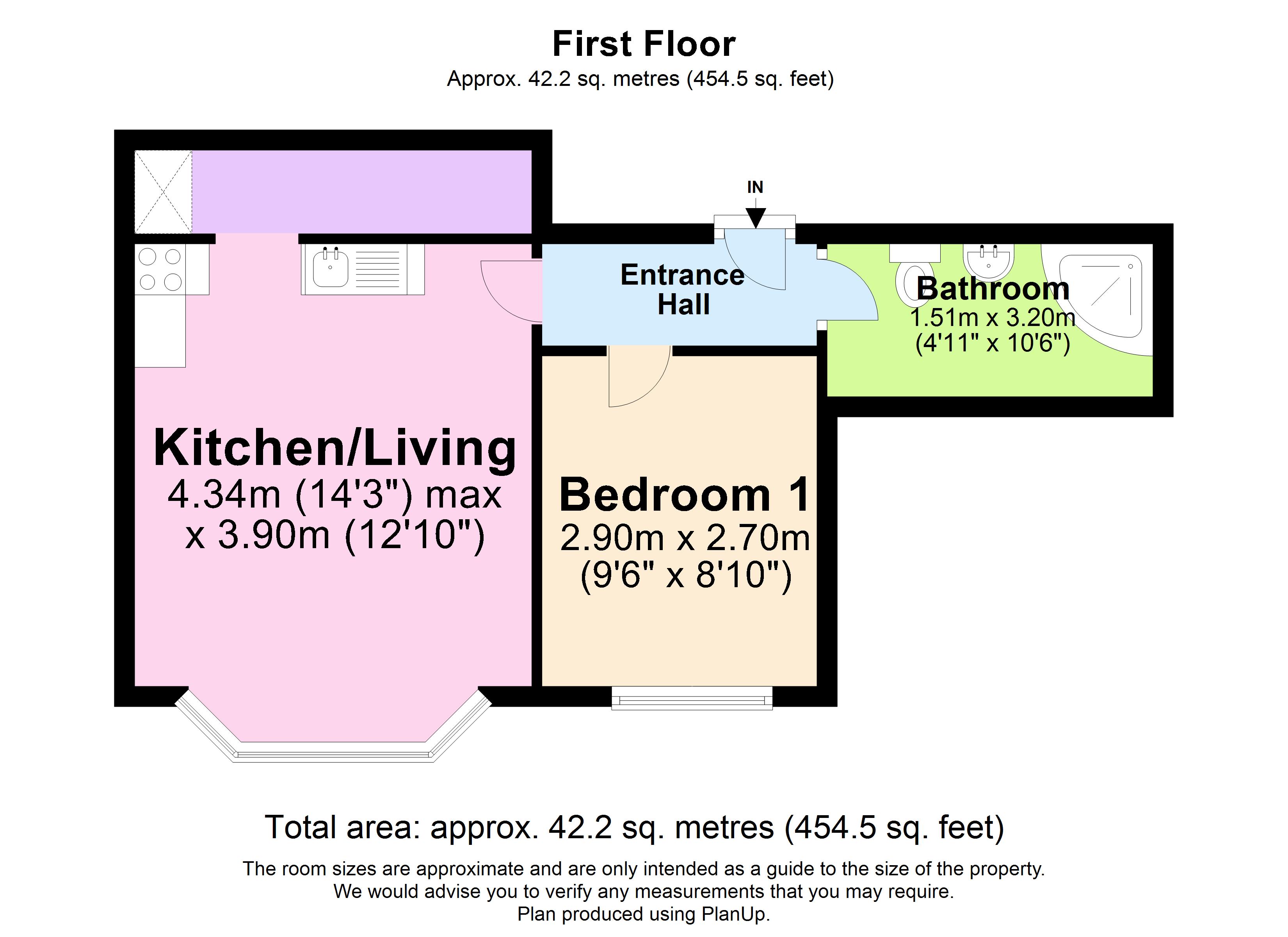 Flat 8, Katherine House, 10-12, Ebury Road, Nottingham floorplan