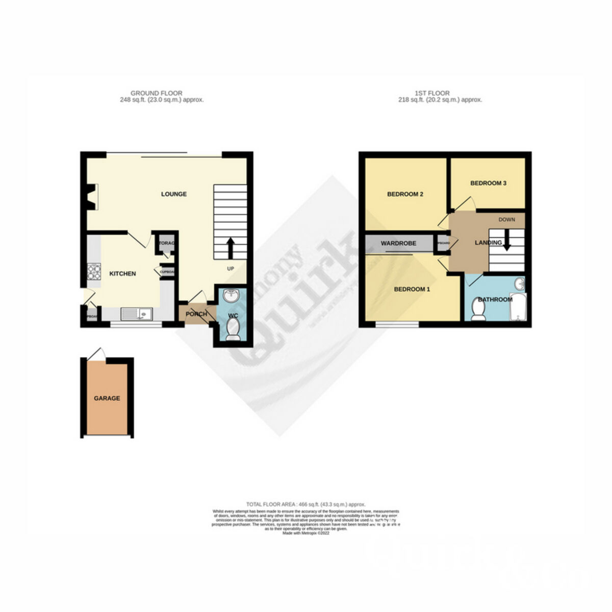 37, South Parade, Canvey Island floorplan