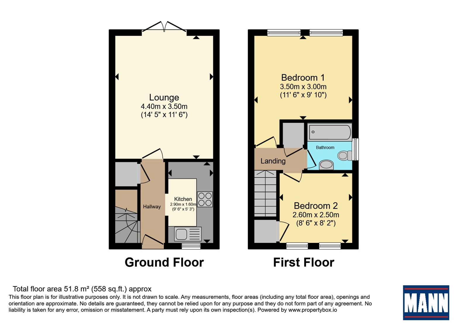 12, Millfields, Kent floorplan