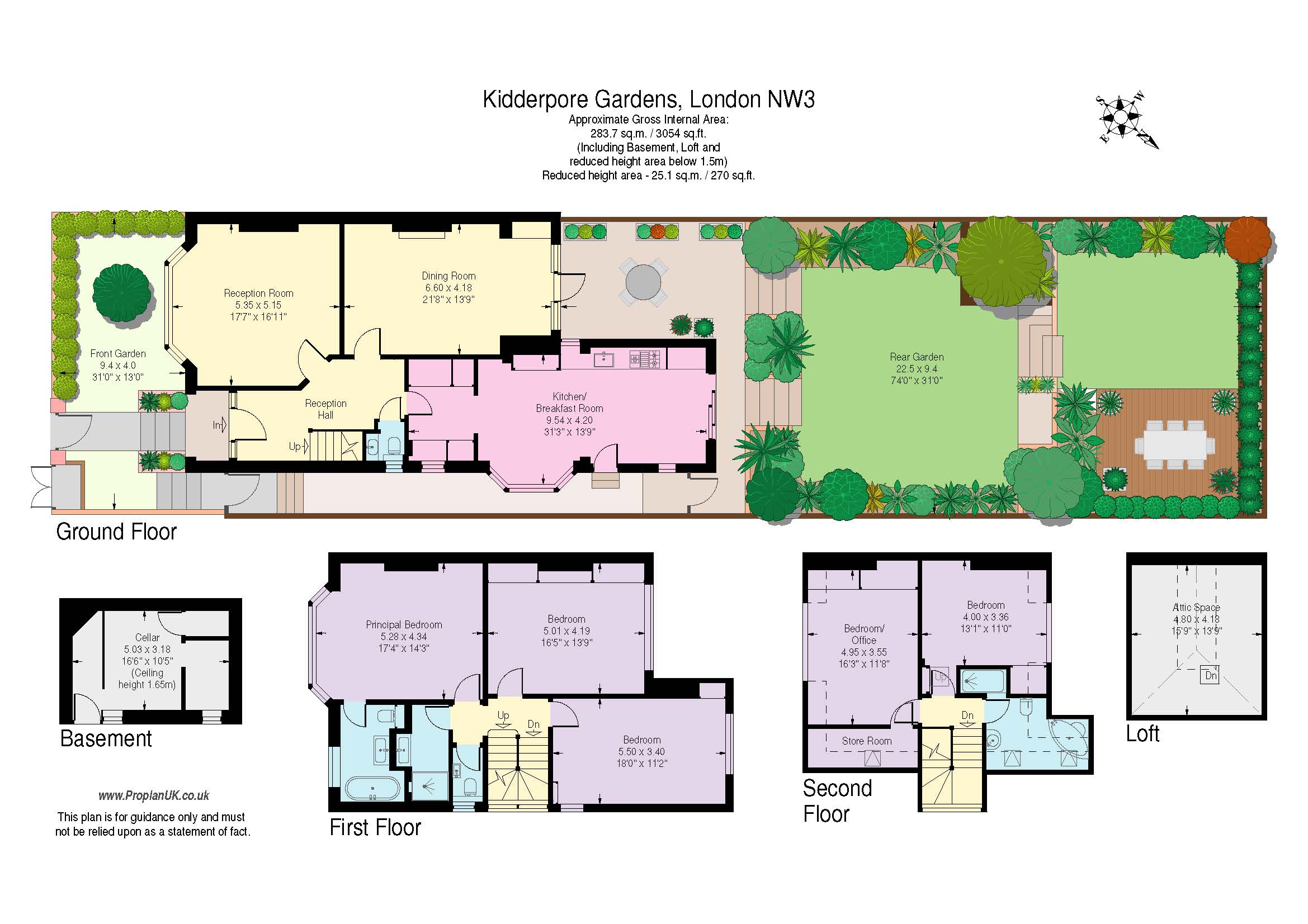 41, Springfield Road, London floorplan