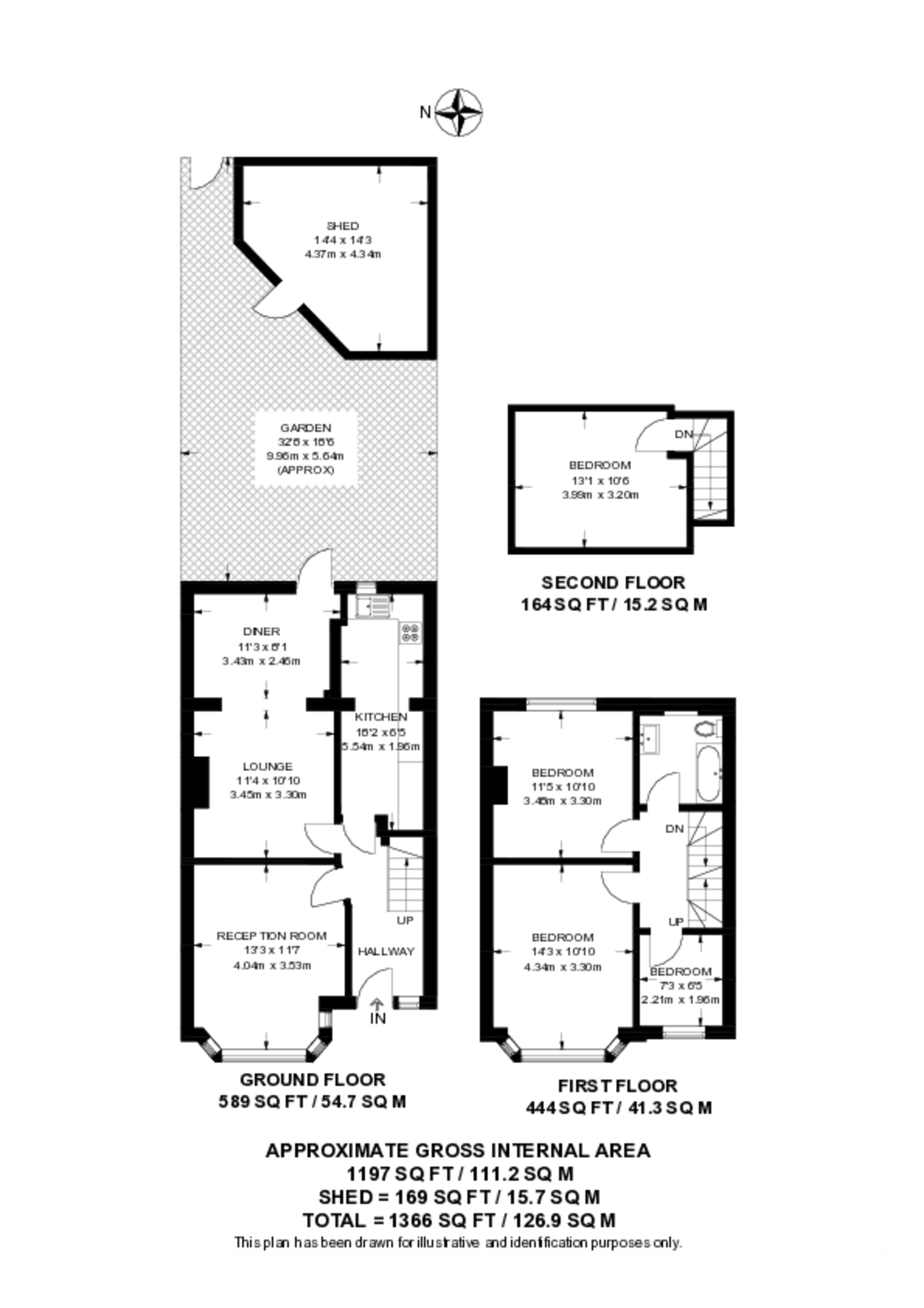 Horsmonden Road, Honor Oak Park floorplan