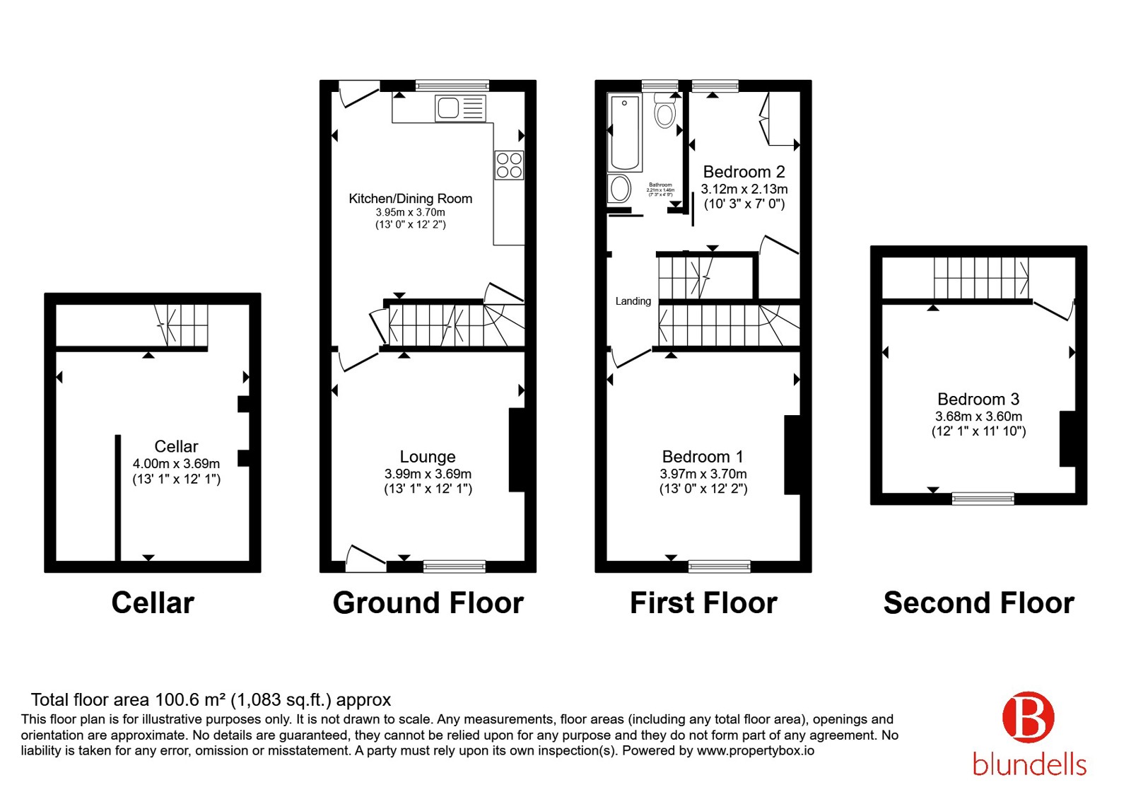 4, Burcroft Hill, South Yorkshire floorplan