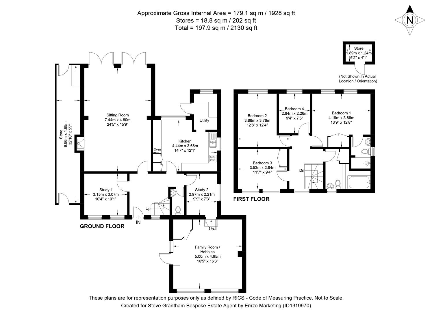 61, Havant Road, Drayton floorplan