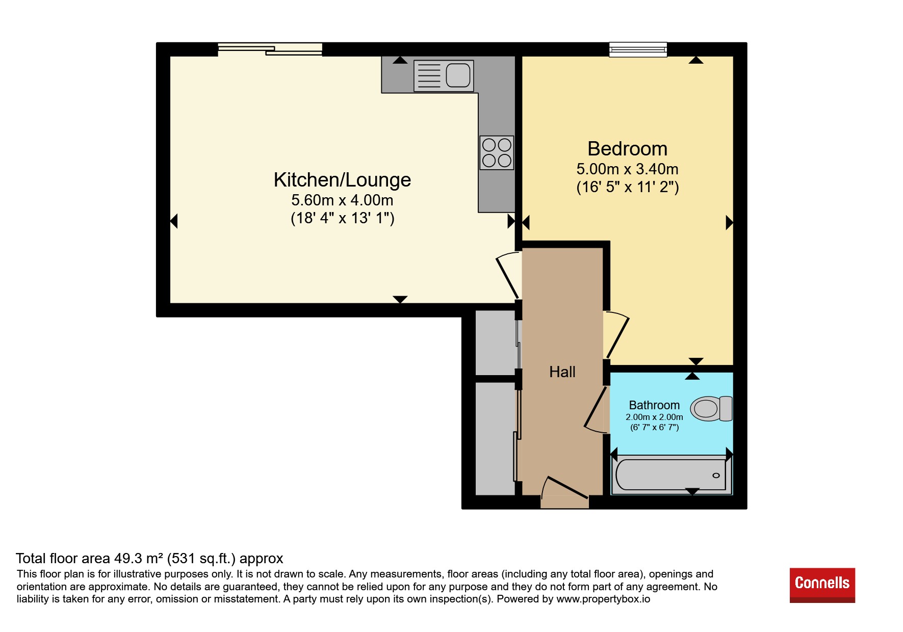 Flat 32, Ellesmere Court, Stirling Drive, Luton floorplan