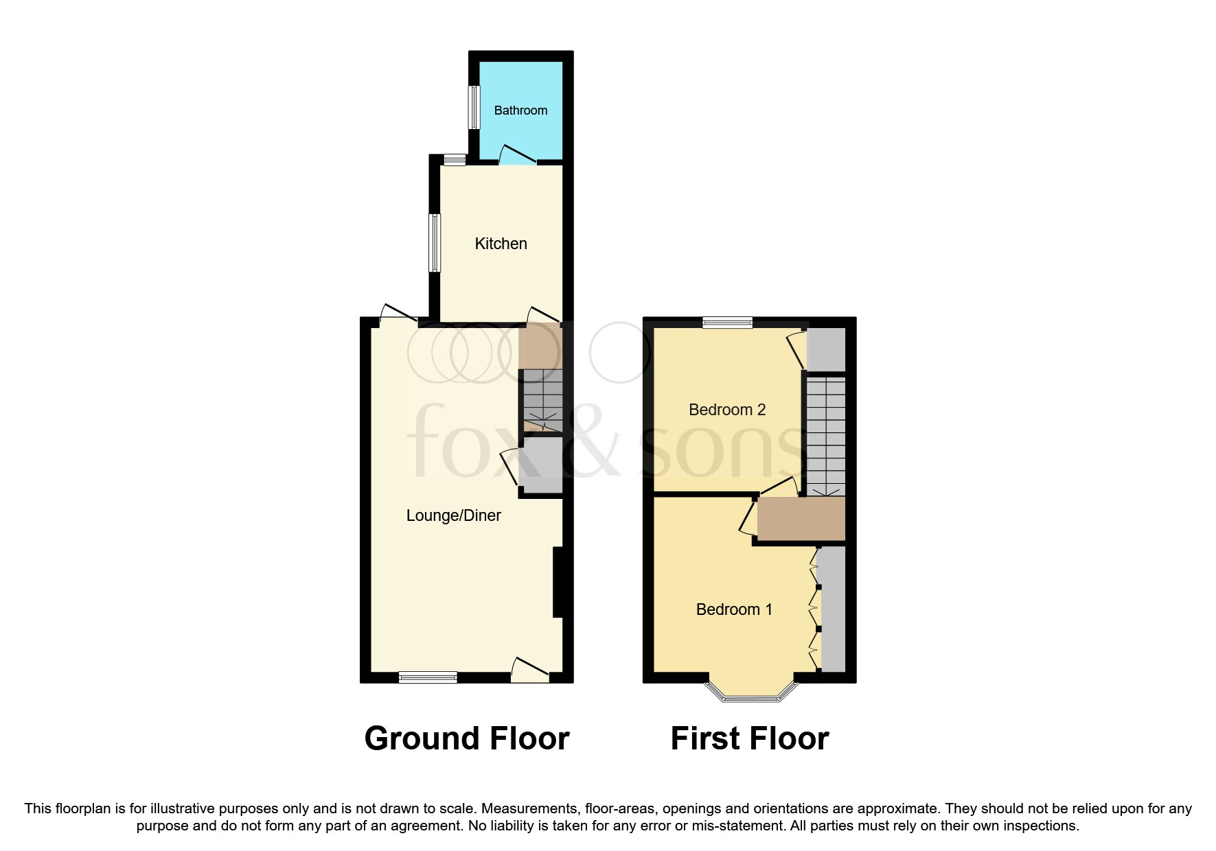 Ferndale Road, Weymouth DT4, 2 bedroom terraced house for sale