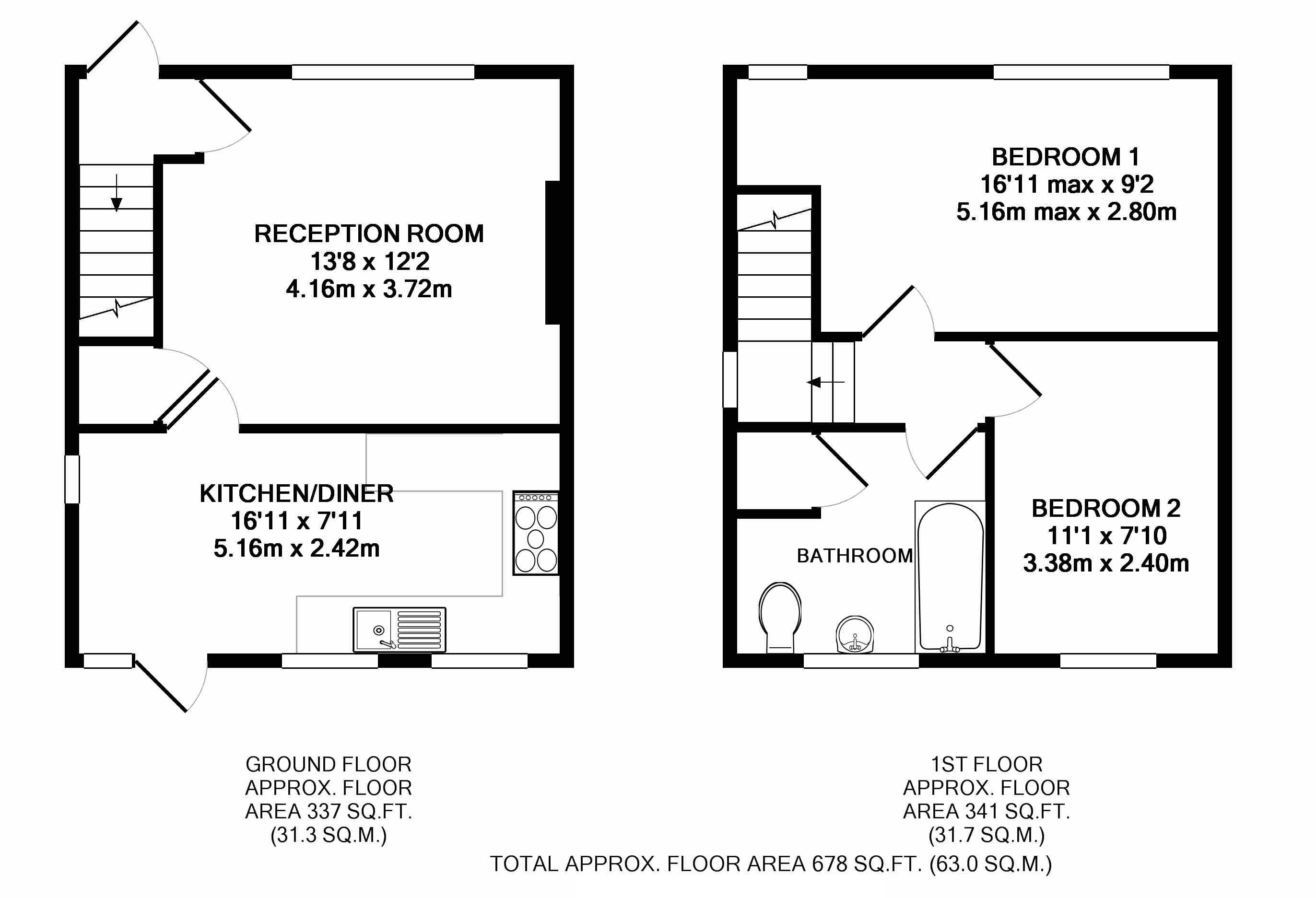 Browning Road, Rotherham S65, 2 bedroom semidetached house for sale