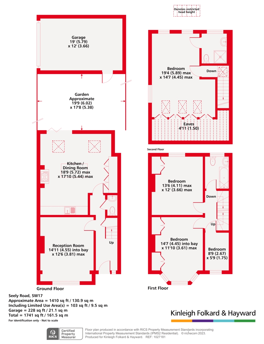 Seely Road, London floorplan