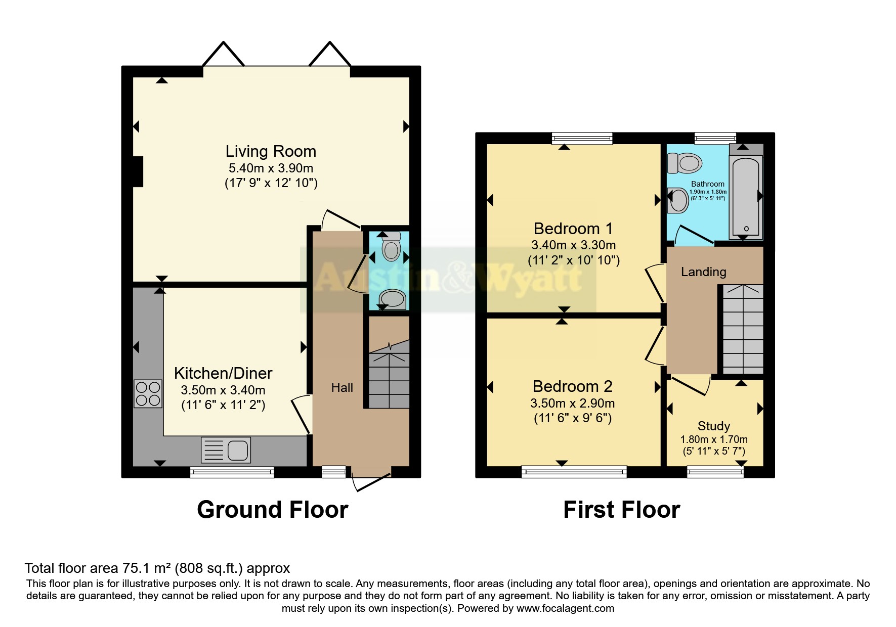 10A,, Burbush Close, Southampton floorplan
