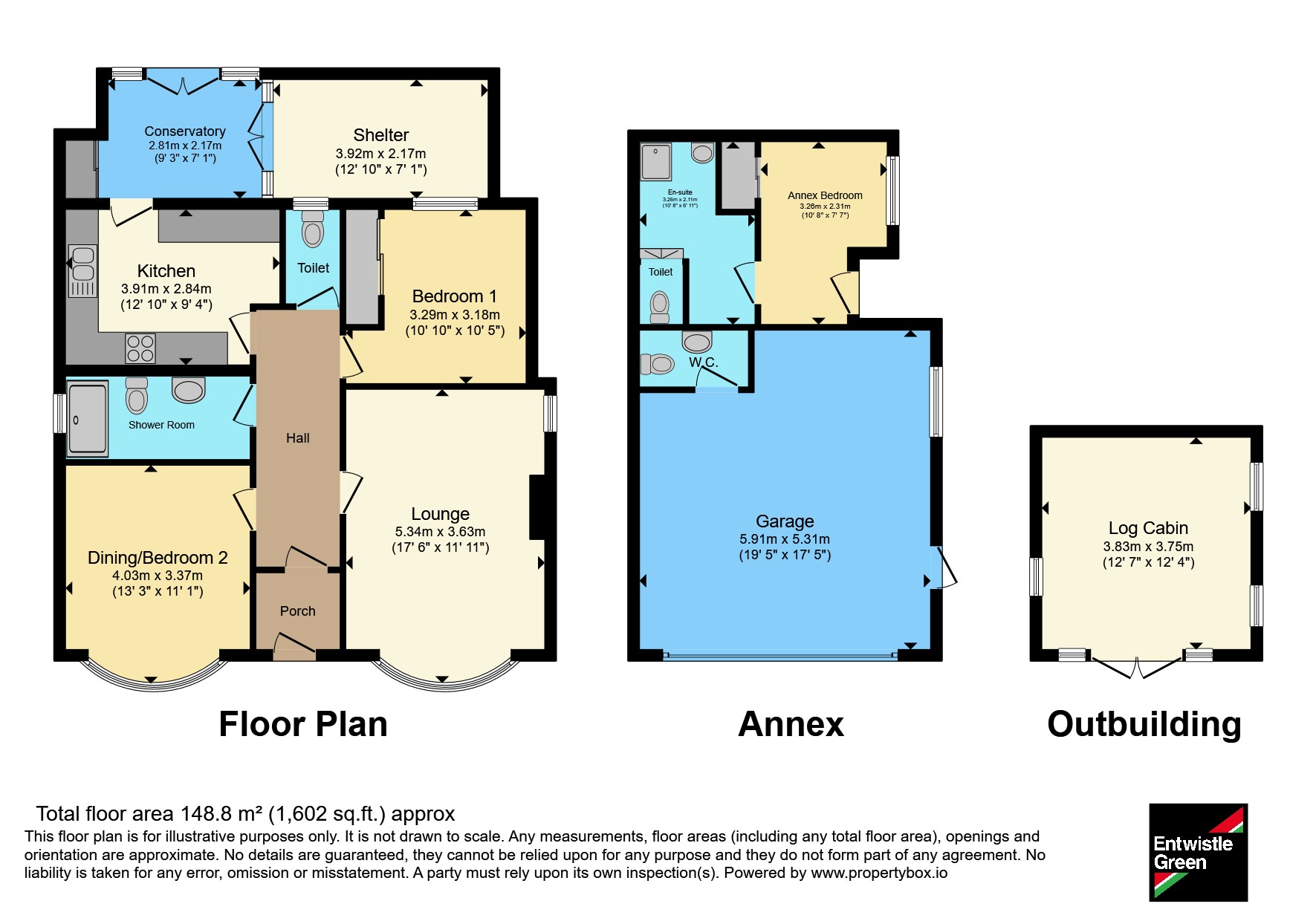 843, Garstang Road, Preston floorplan