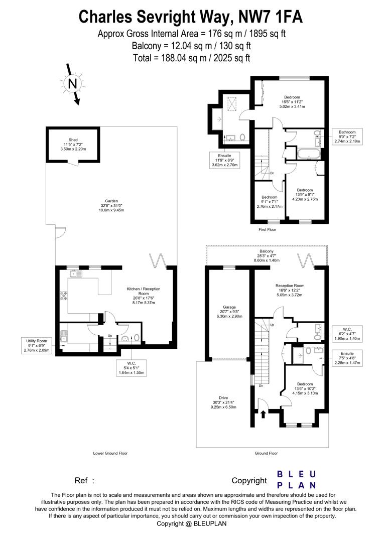 Charles Sevright Way, London floorplan