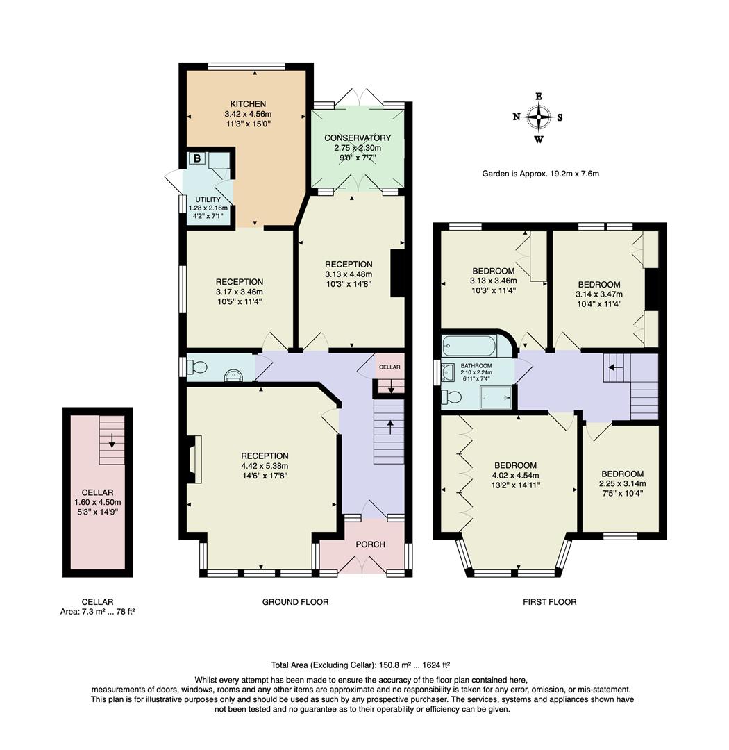 14, Buckingham Road, Wanstead floorplan
