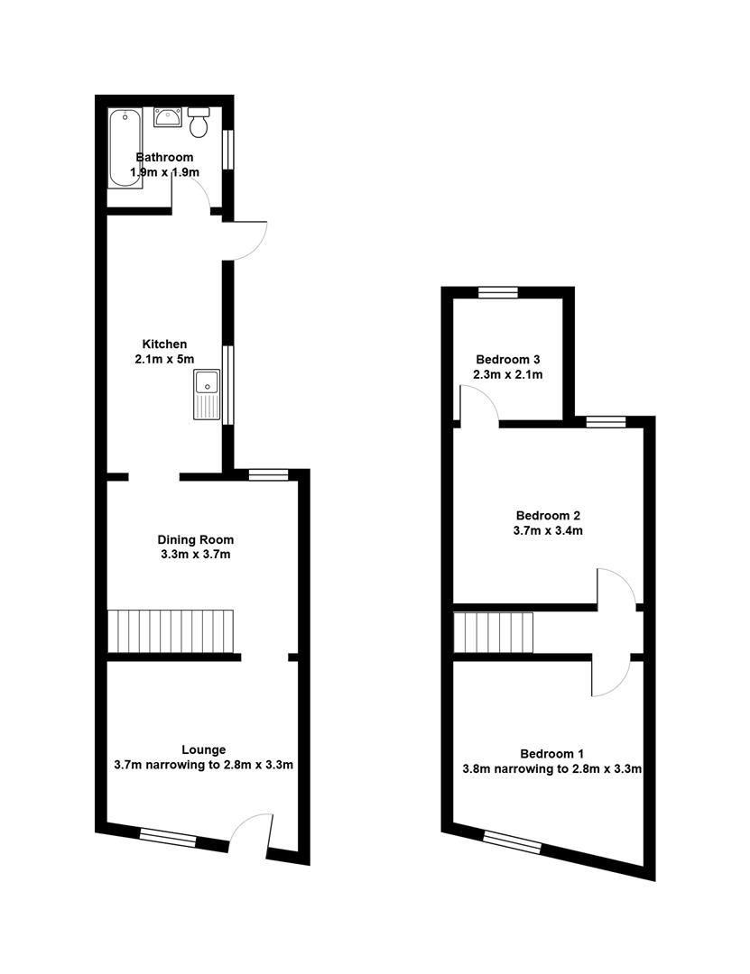 10, Charles Street, Rochester floorplan