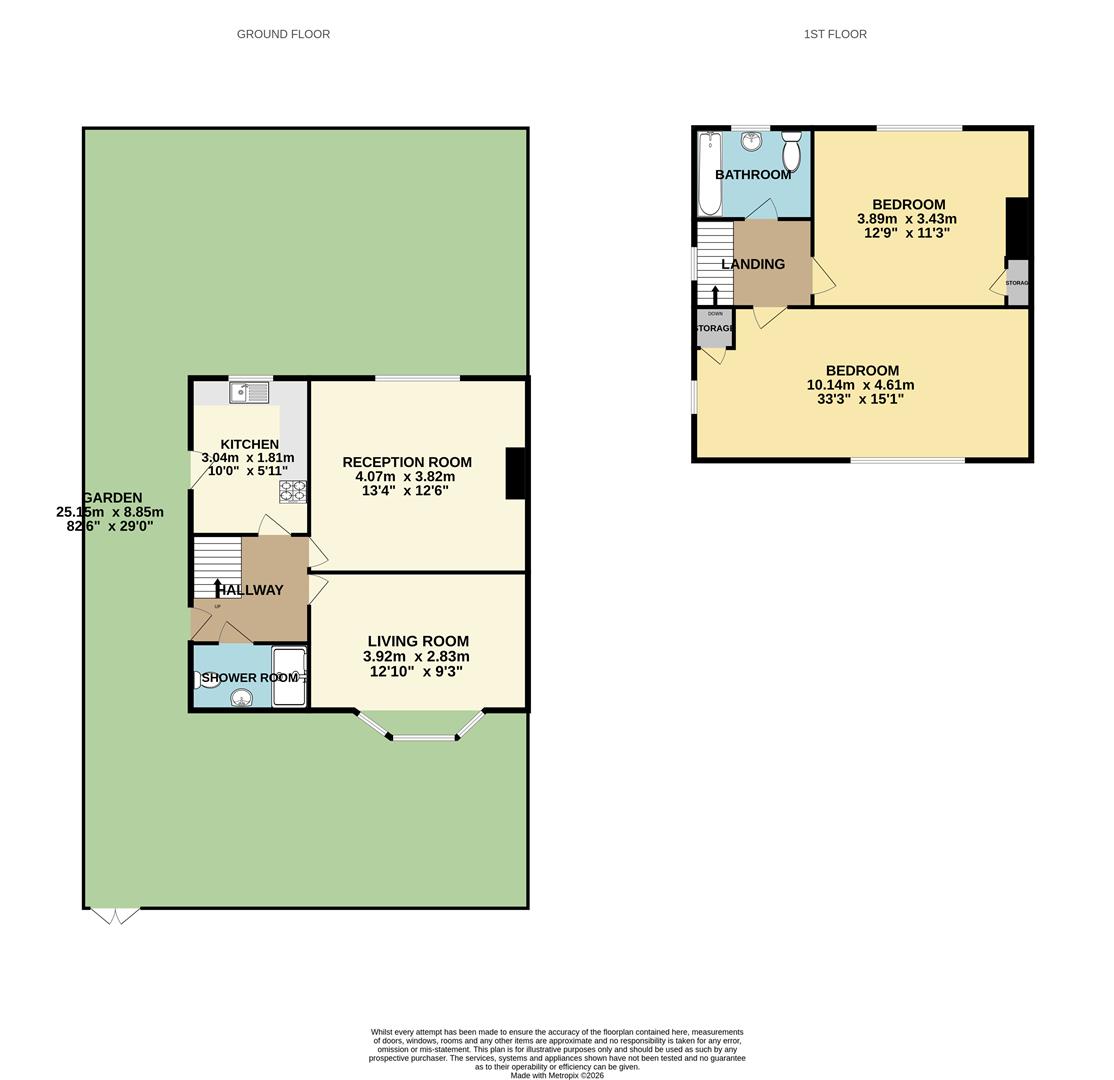 37, Flexmere Road., Tottenham floorplan