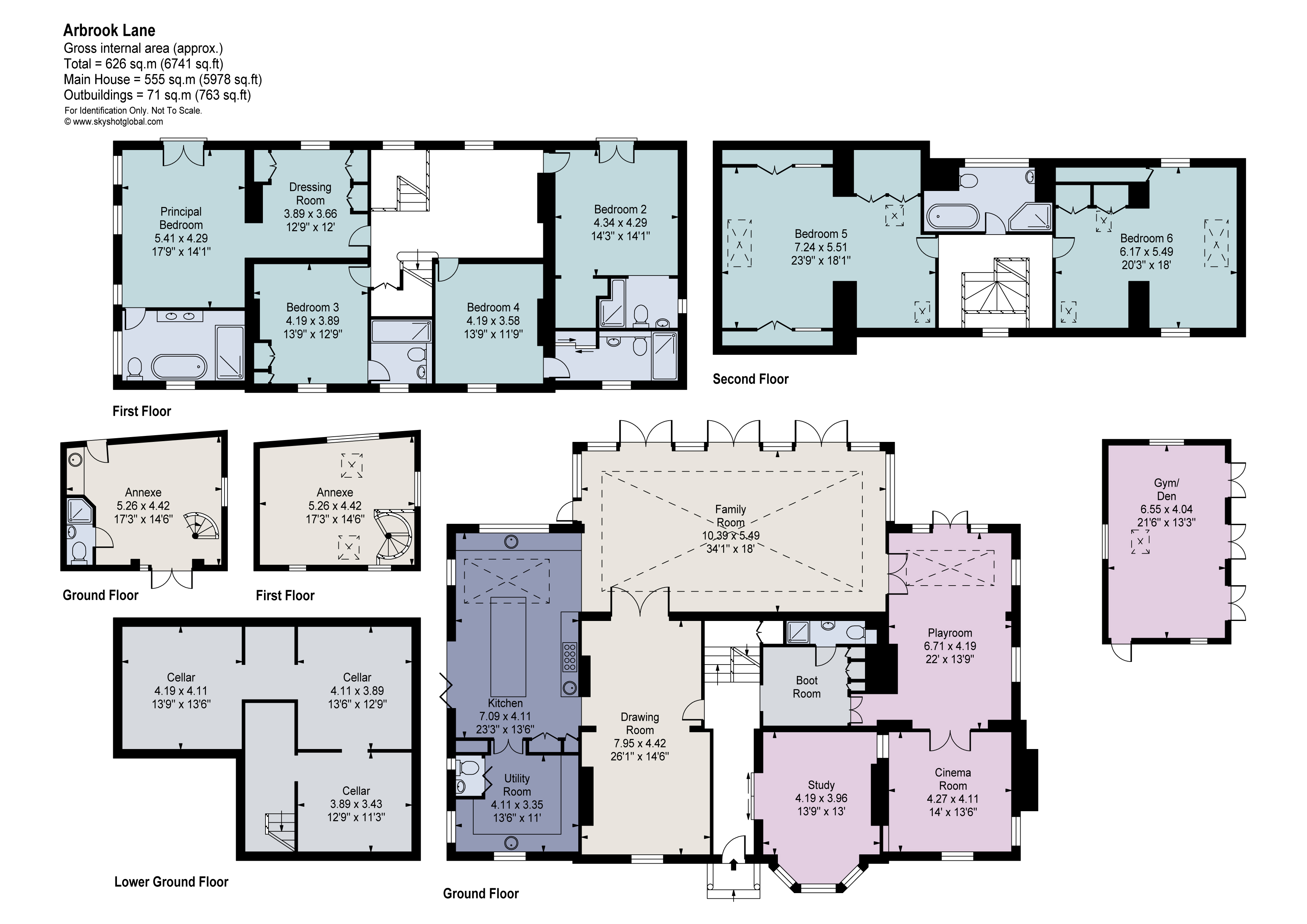 54, Arbrook Lane, Surrey floorplan