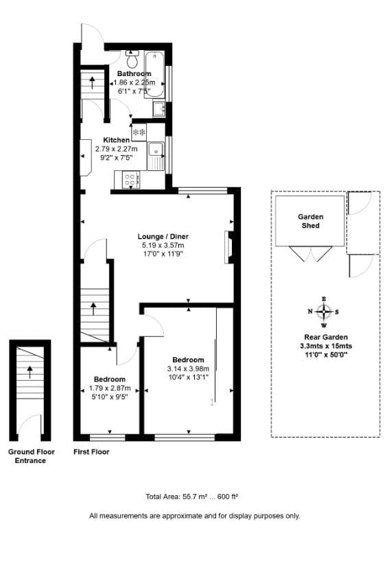 69a, Avondale Avenue, Staines-upon-Thames floorplan