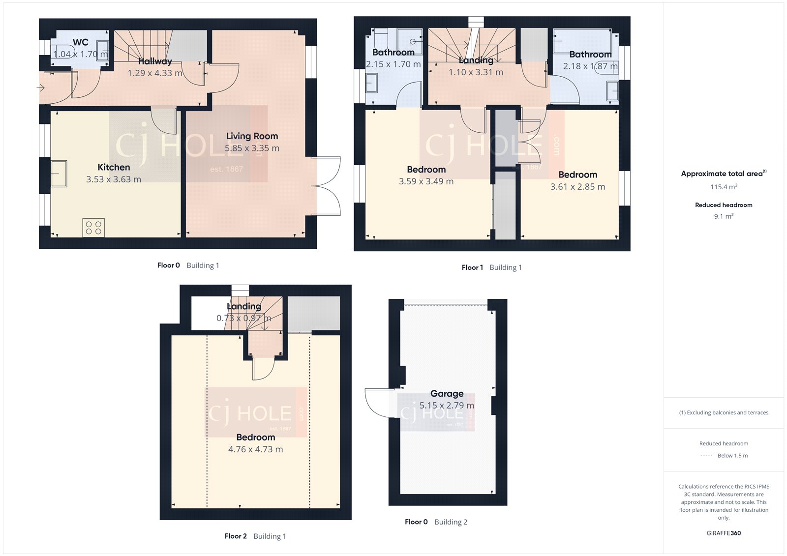 2B, Vattingstone Lane, Bristol floorplan