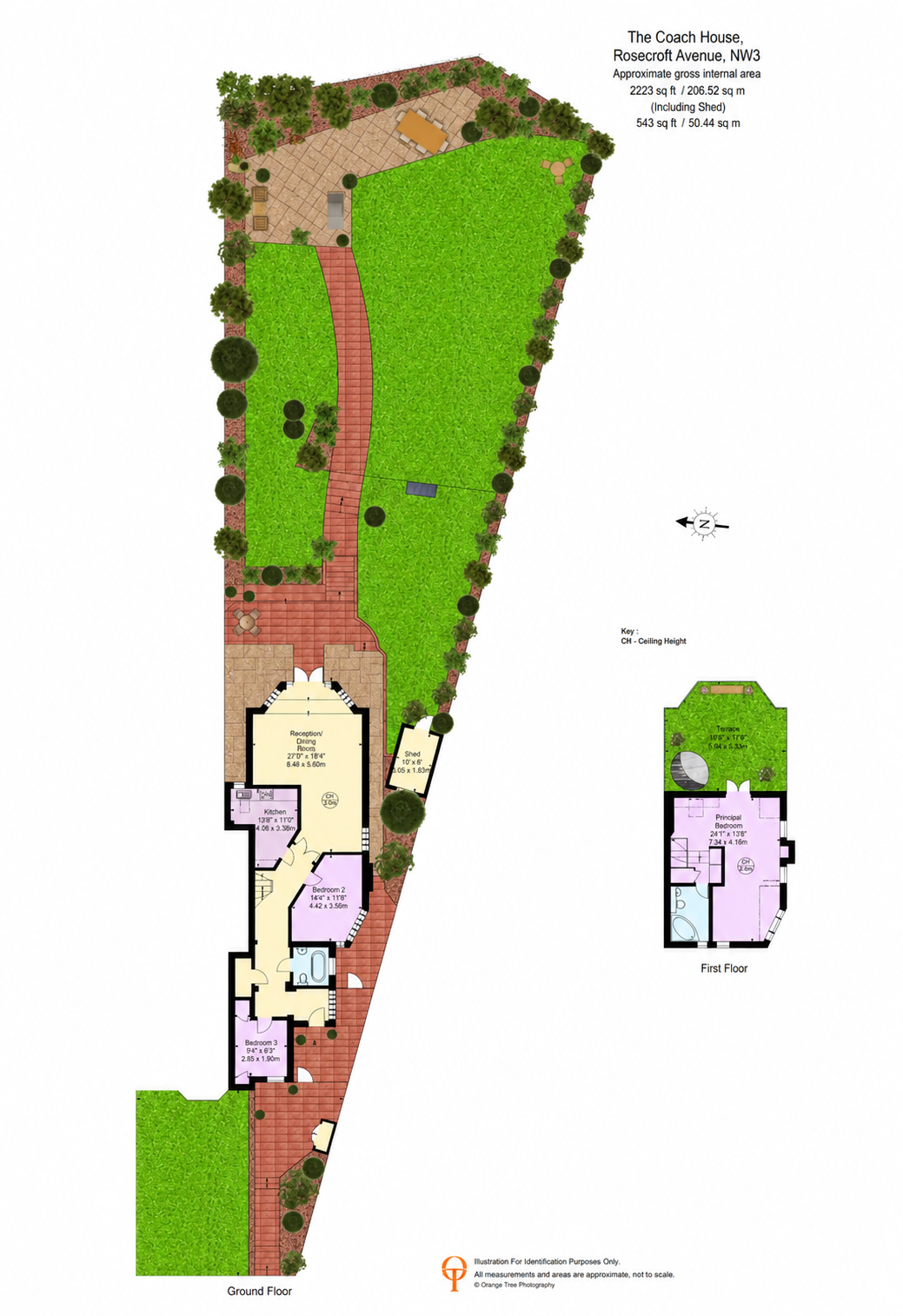 Rosecroft Avenue, London floorplan