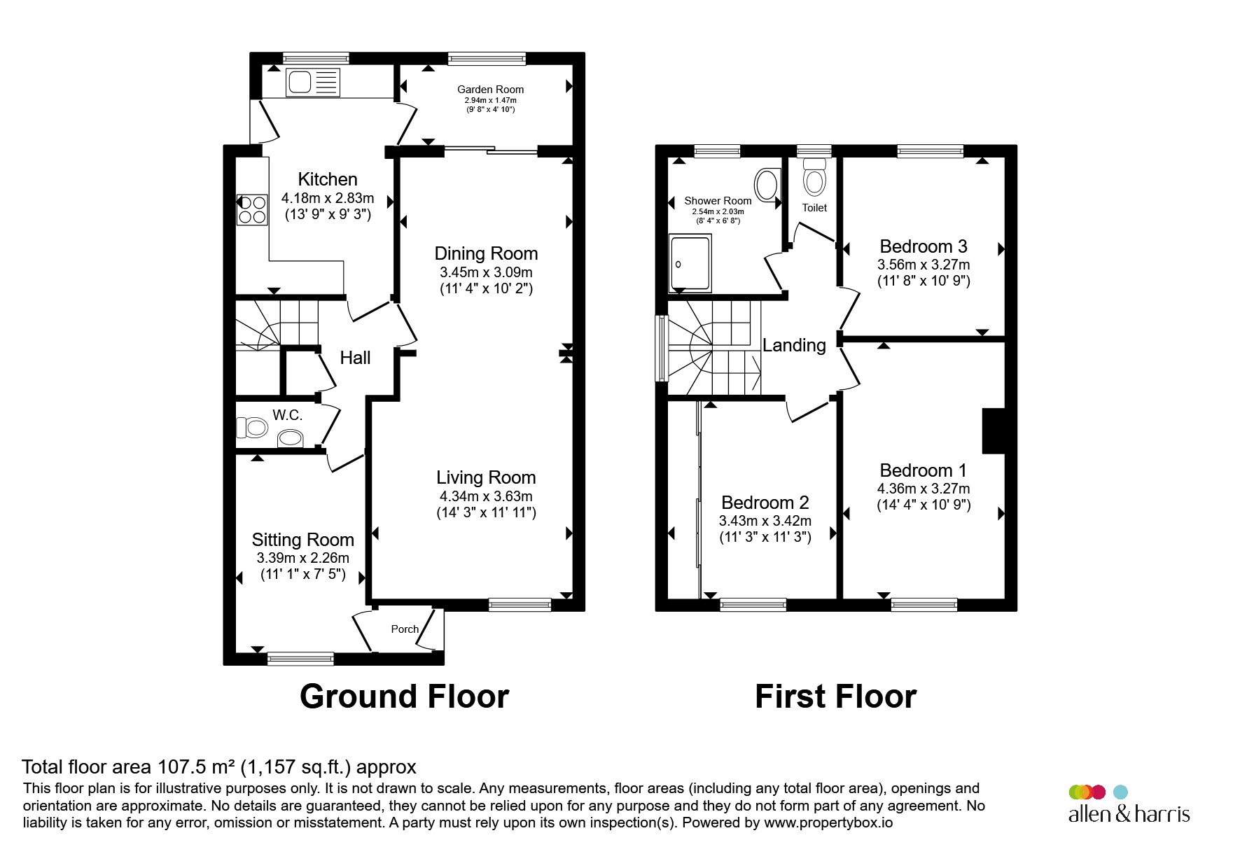 35, Glen Mavis Way, Barry floorplan