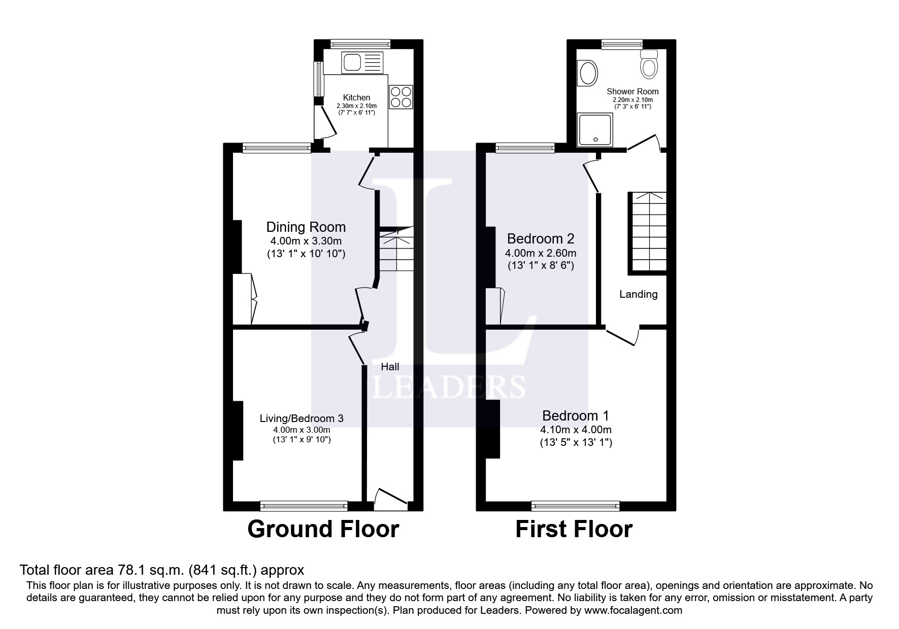 St. Georges Road, St. Georges Road floorplan