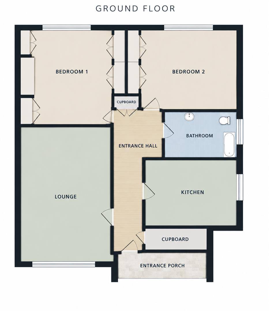 13, Aldsworth Court, Worthing floorplan