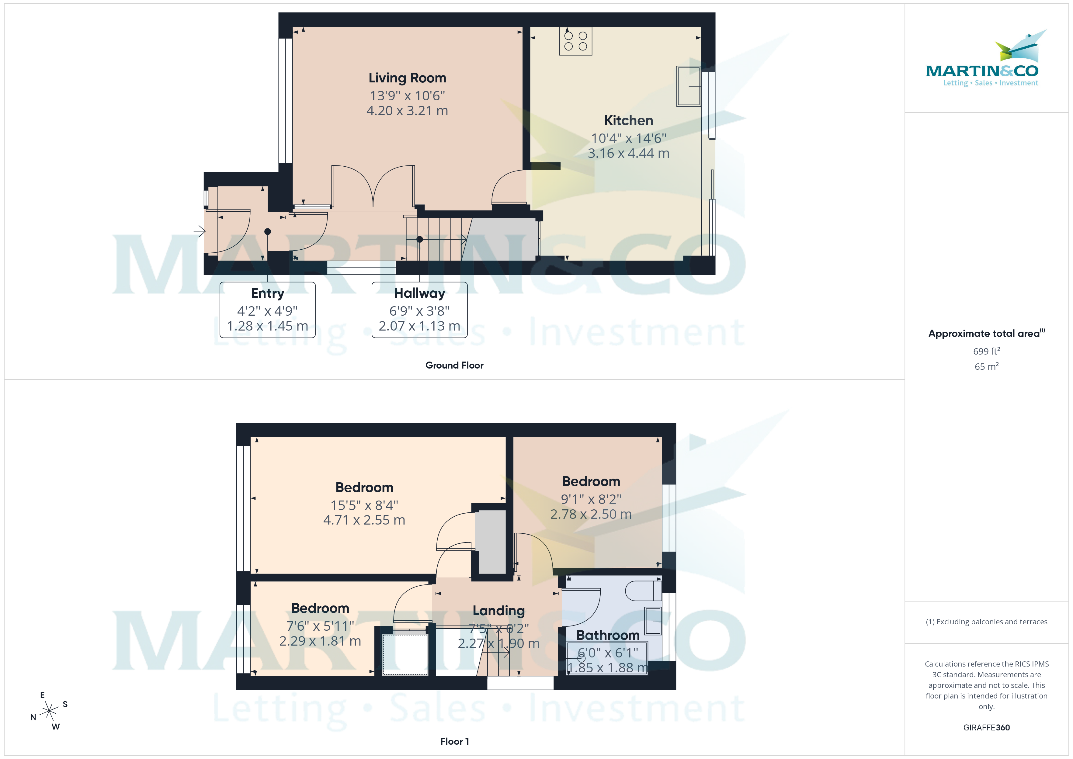 22, Savery Close, Plymouth floorplan