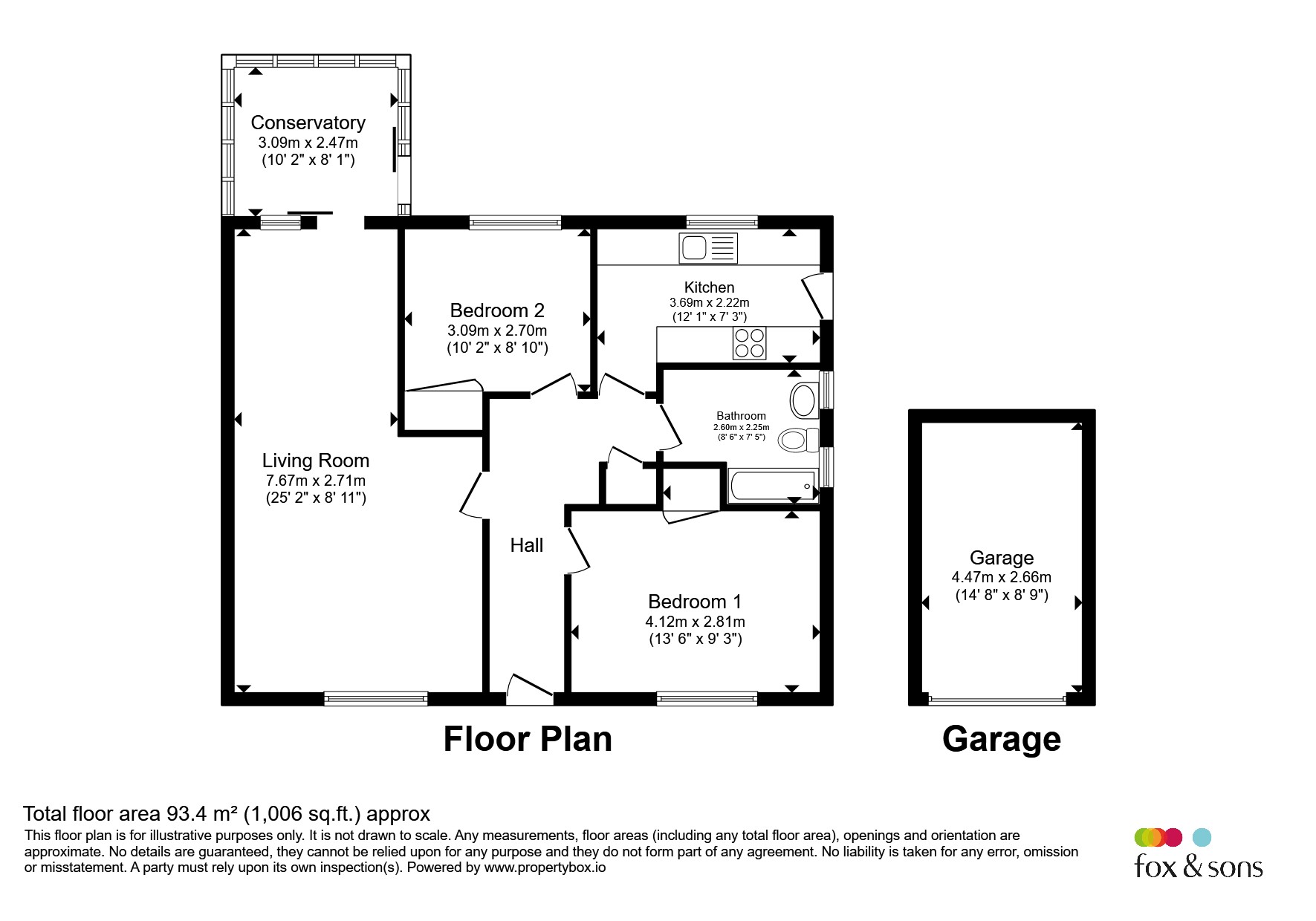 37, Rookery Way, Seaford floorplan