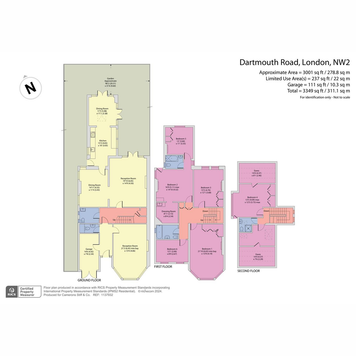 Dartmouth Road, London floorplan