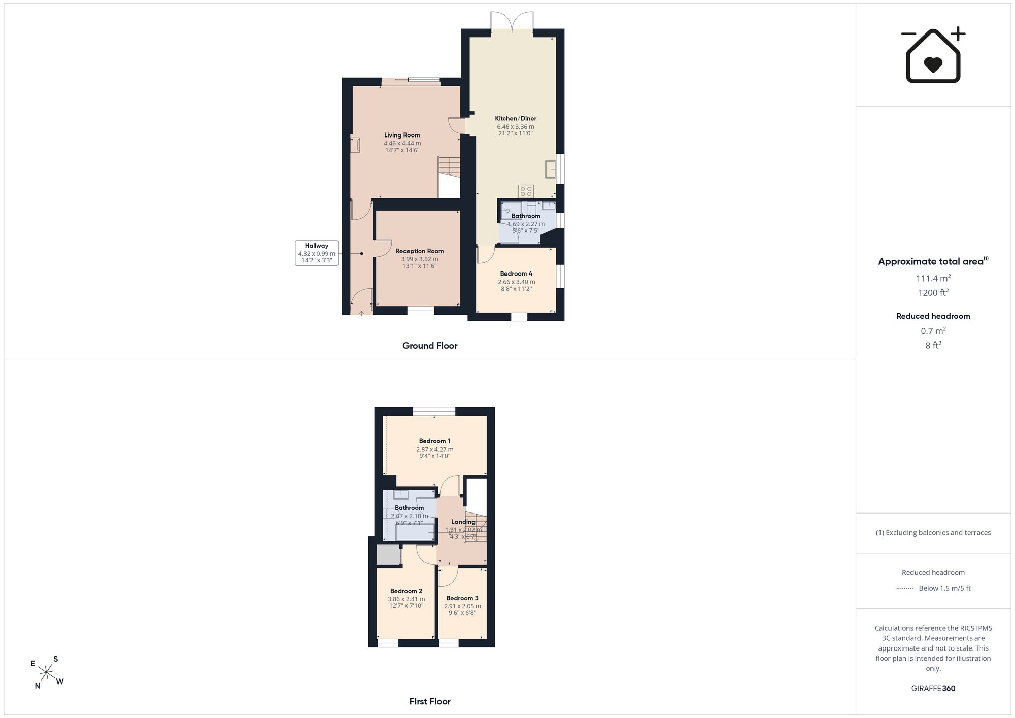 4 Bridge Hill, Narberth floorplan