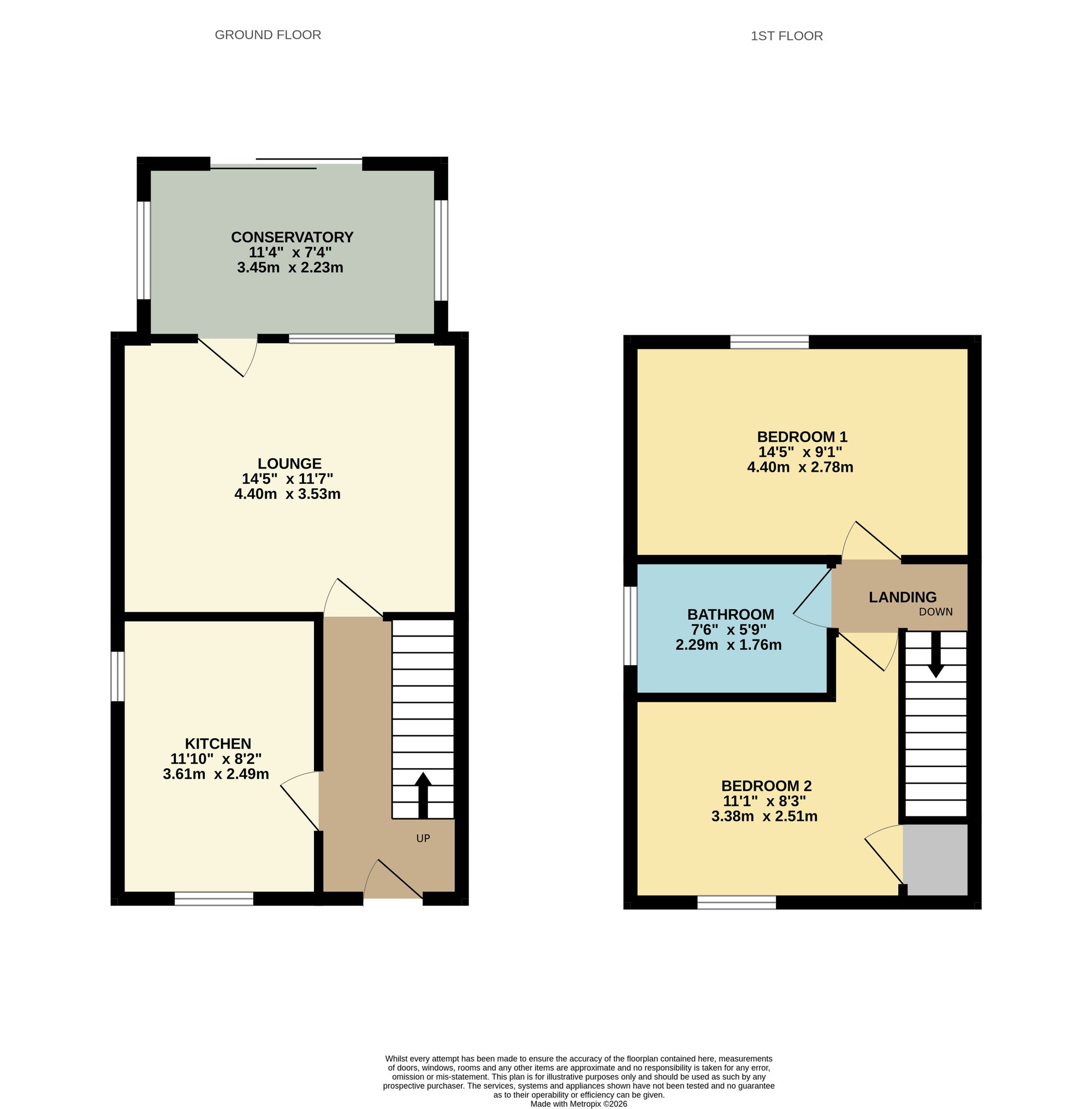 60a Glen Road, Southampton floorplan