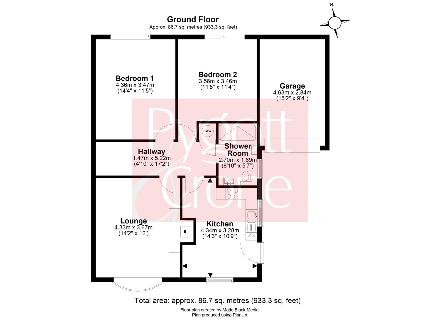5, Church Mews, Boston floorplan