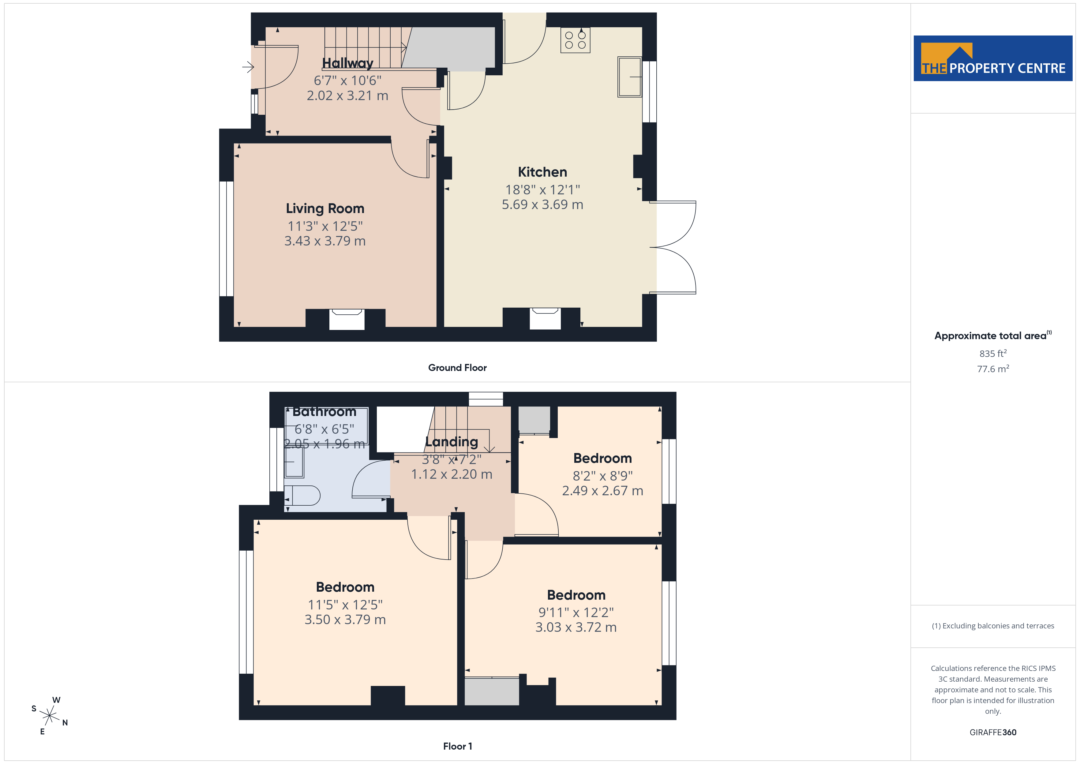 6, John Daniels Way, Gloucester floorplan