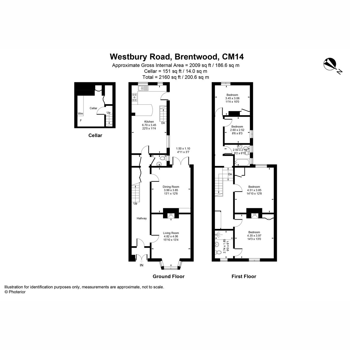 71, Westbury Road, Brentwood floorplan