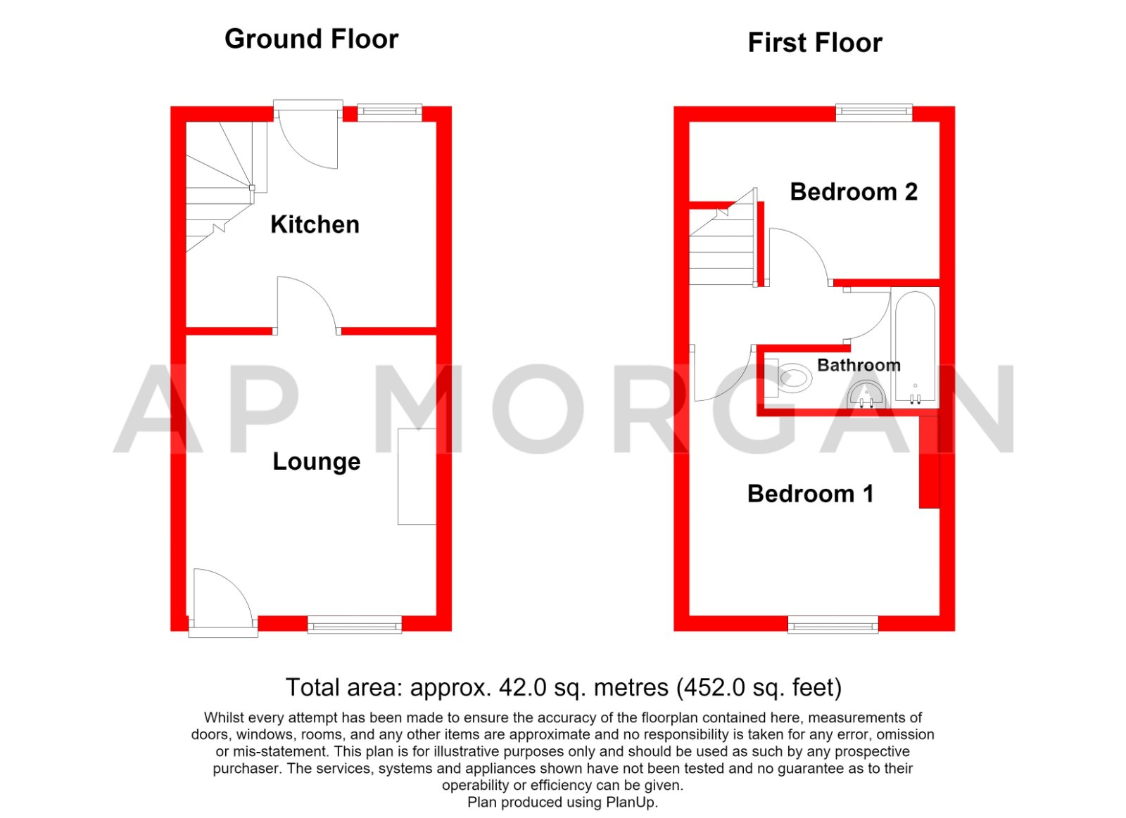 59, Bromsgrove Road, Worcestershire floorplan