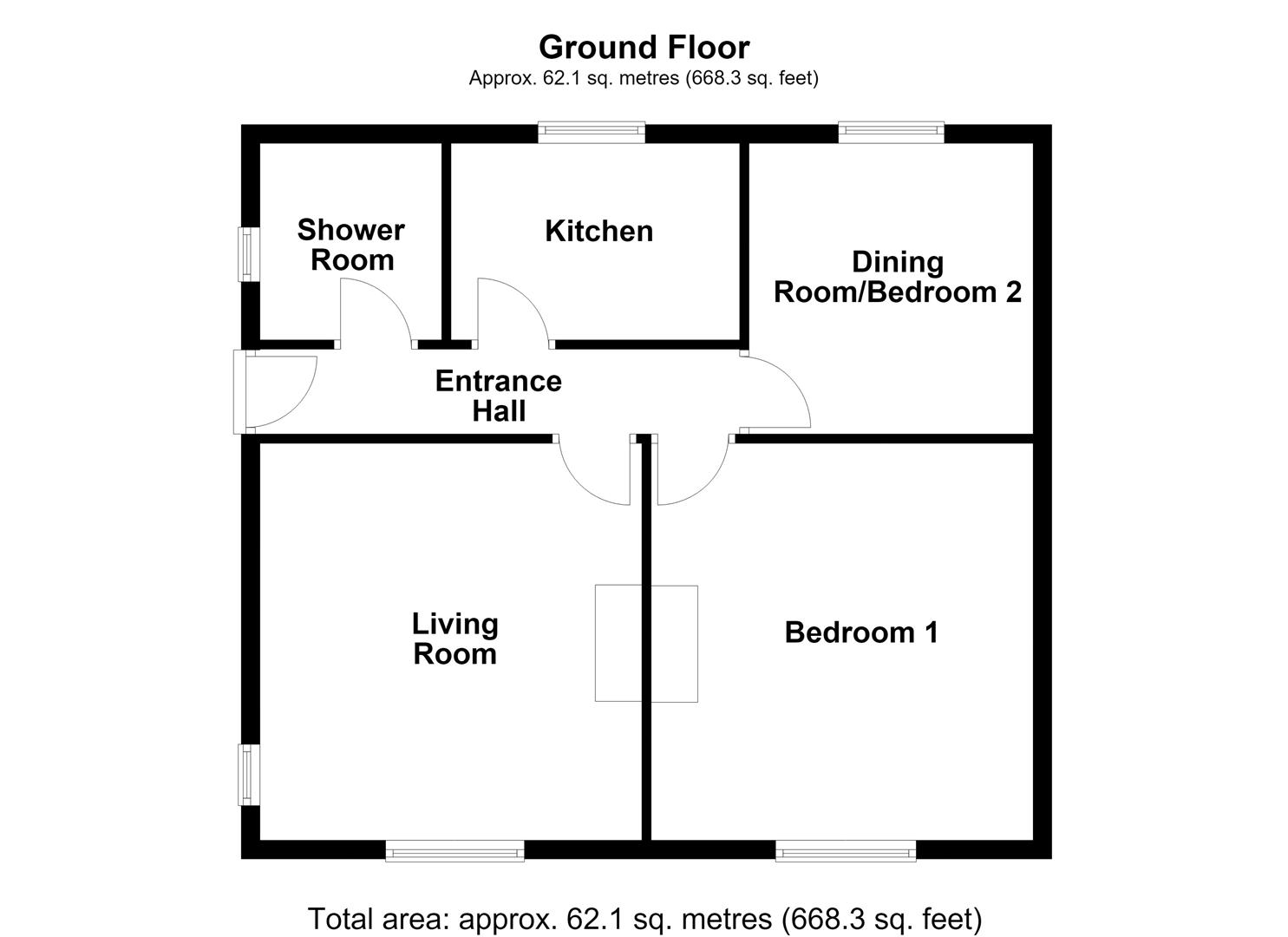 43, Springstone Avenue, Ossett floorplan