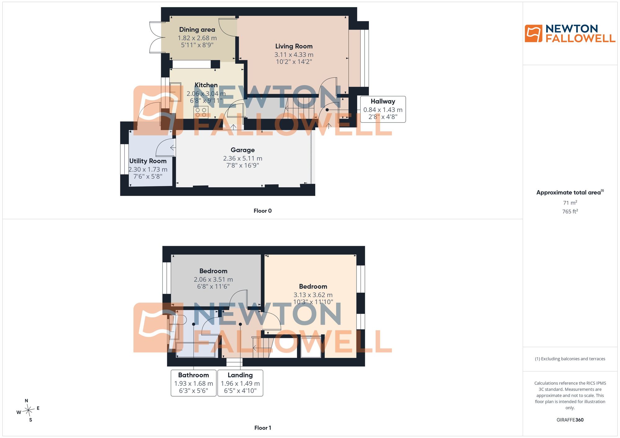 5 Grazewood Close, Willenhall floorplan