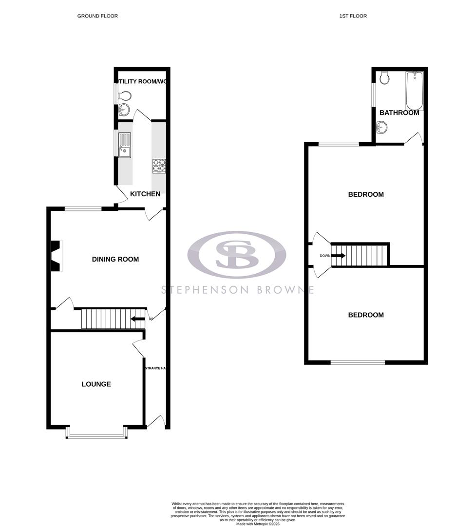 118, Talke Road, Alsager floorplan