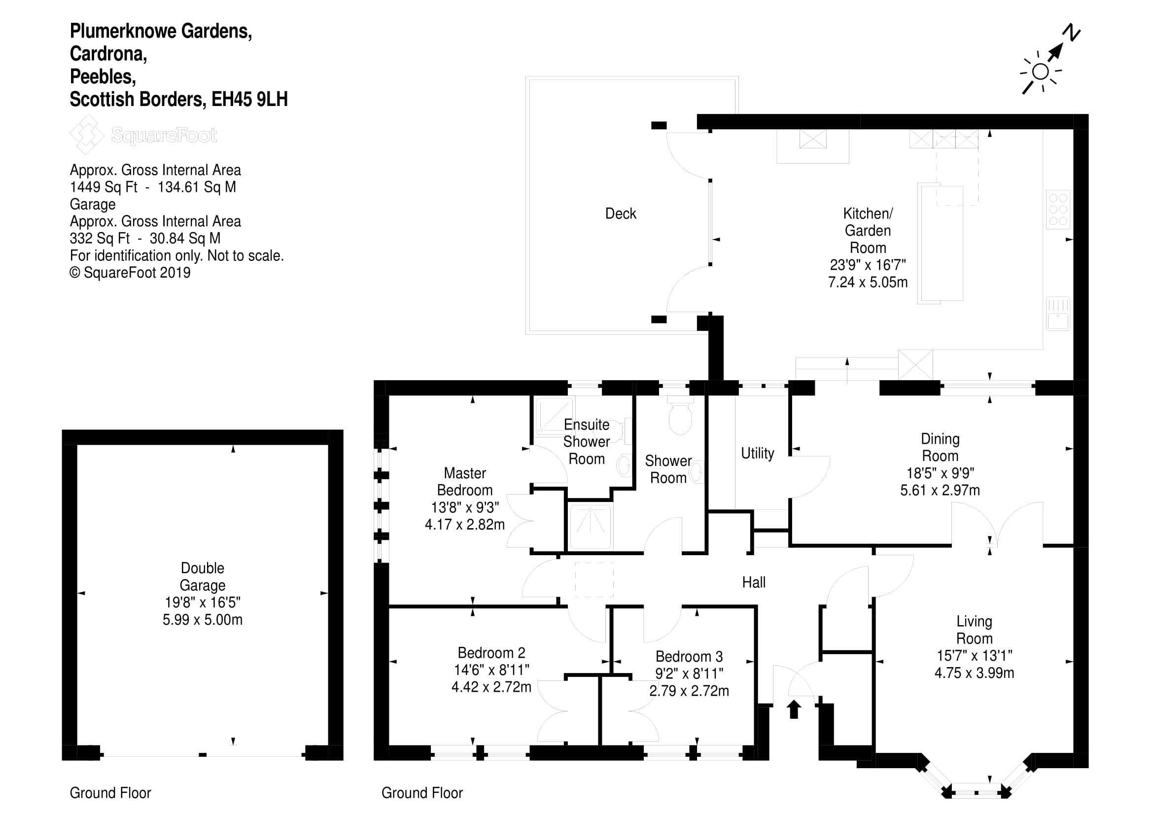 3 Bedrooms Detached house for sale in 21 Plumerknowe Gardens, Cardrona, Peebles EH45