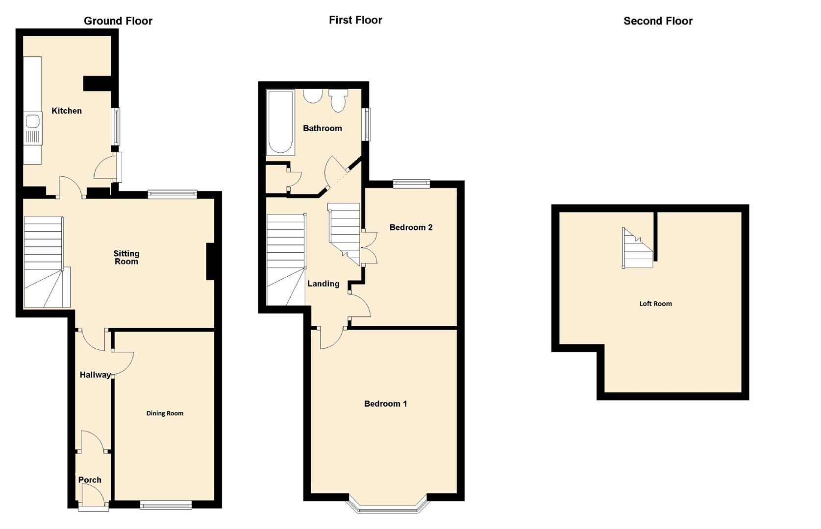 27, High Street, Fishguard floorplan