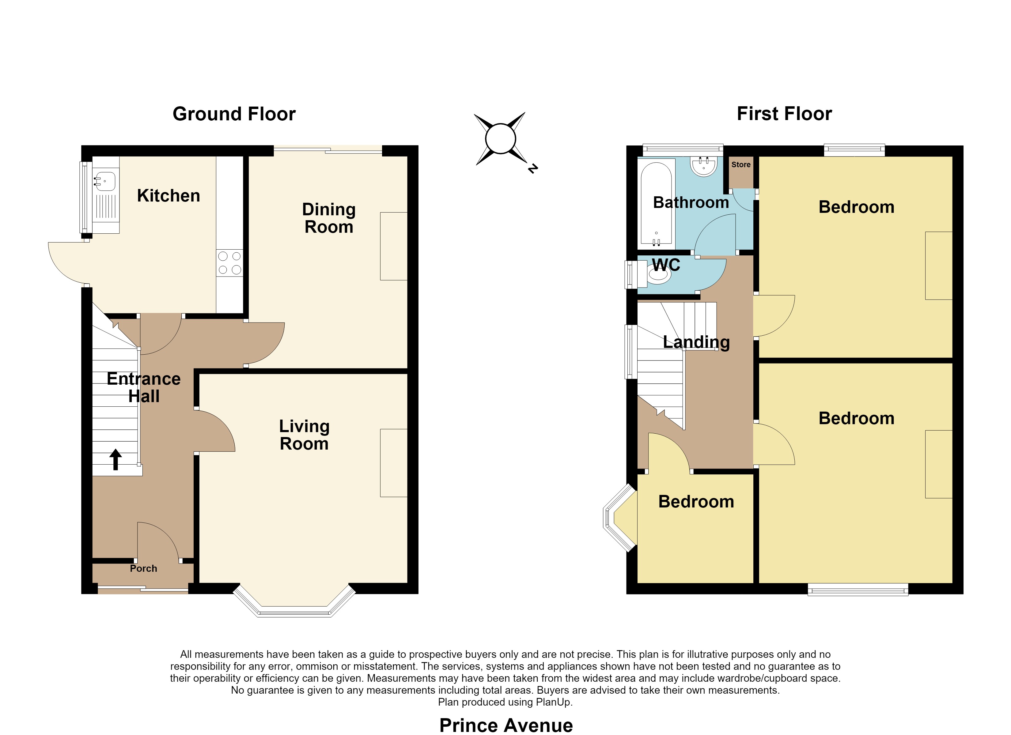 46, Prince Avenue, Essex floorplan