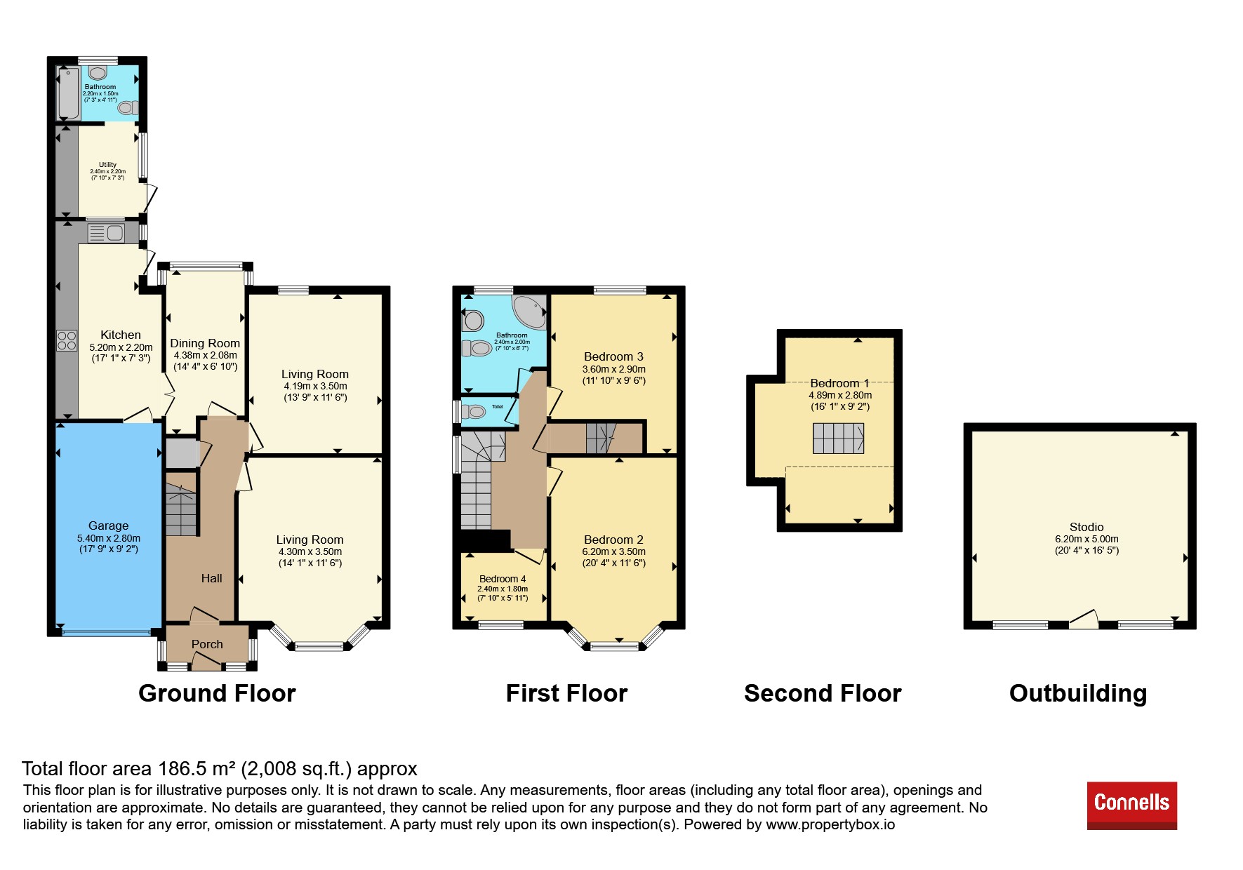 220, Evington Road, Leicester floorplan