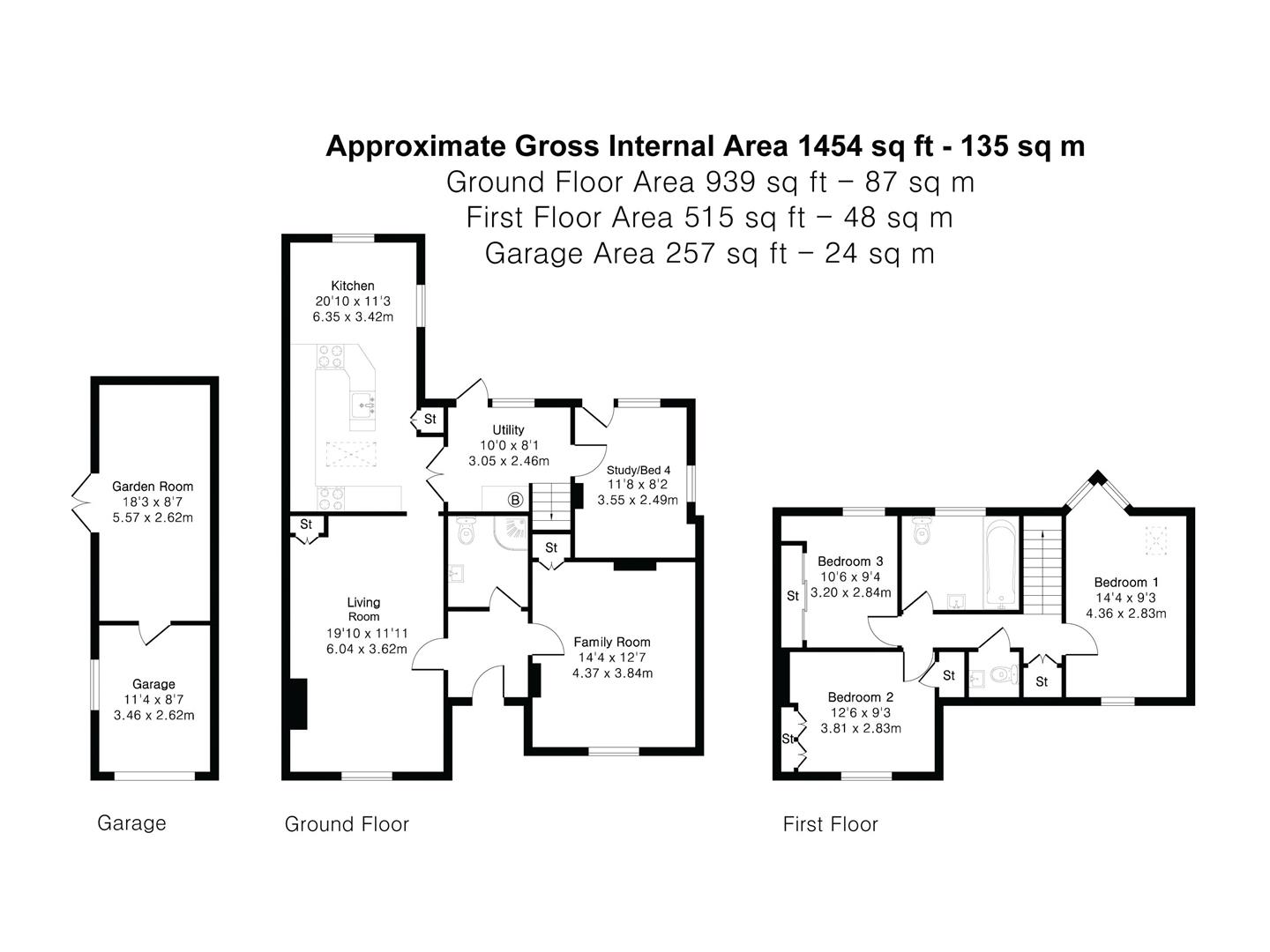 49, Chapel Road, Weston Colville floorplan