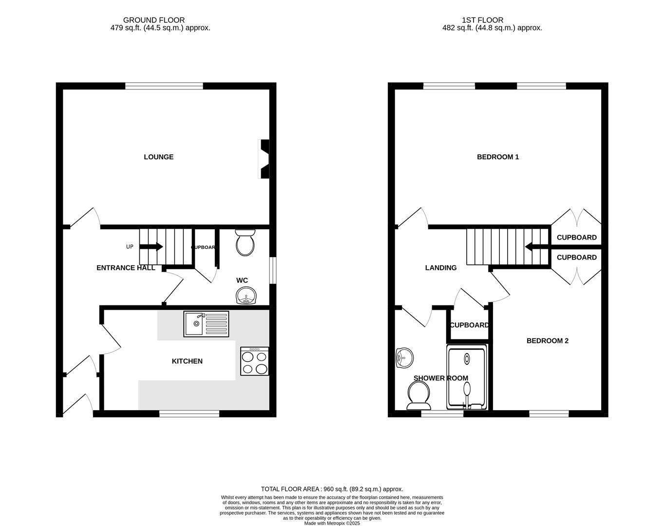 1 Bayview Court, Bay View Road, Bideford floorplan