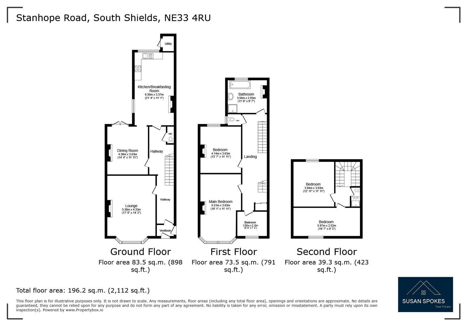 179, Stanhope Road, South Shields floorplan