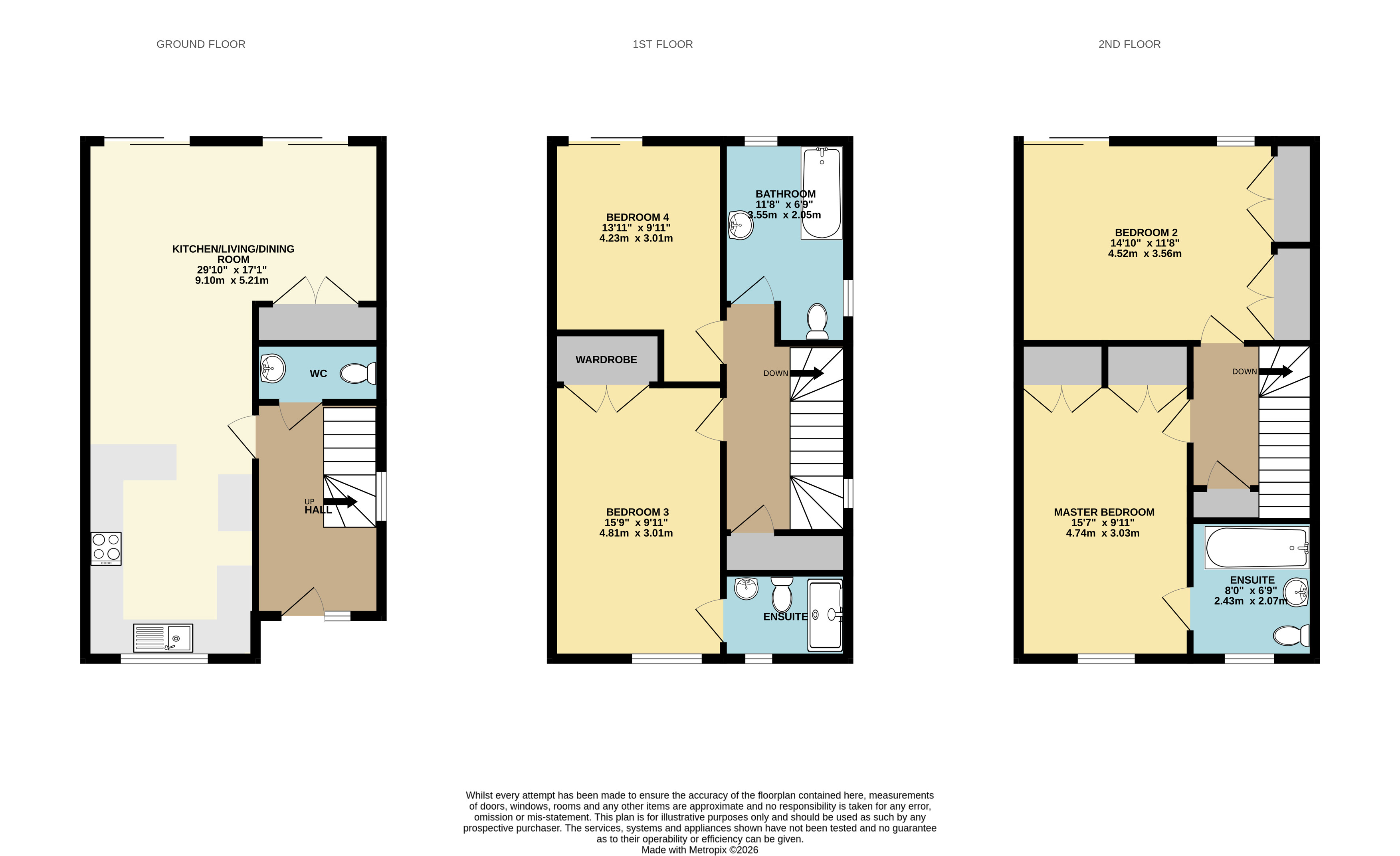 The Goods Yard, Edenbridge floorplan